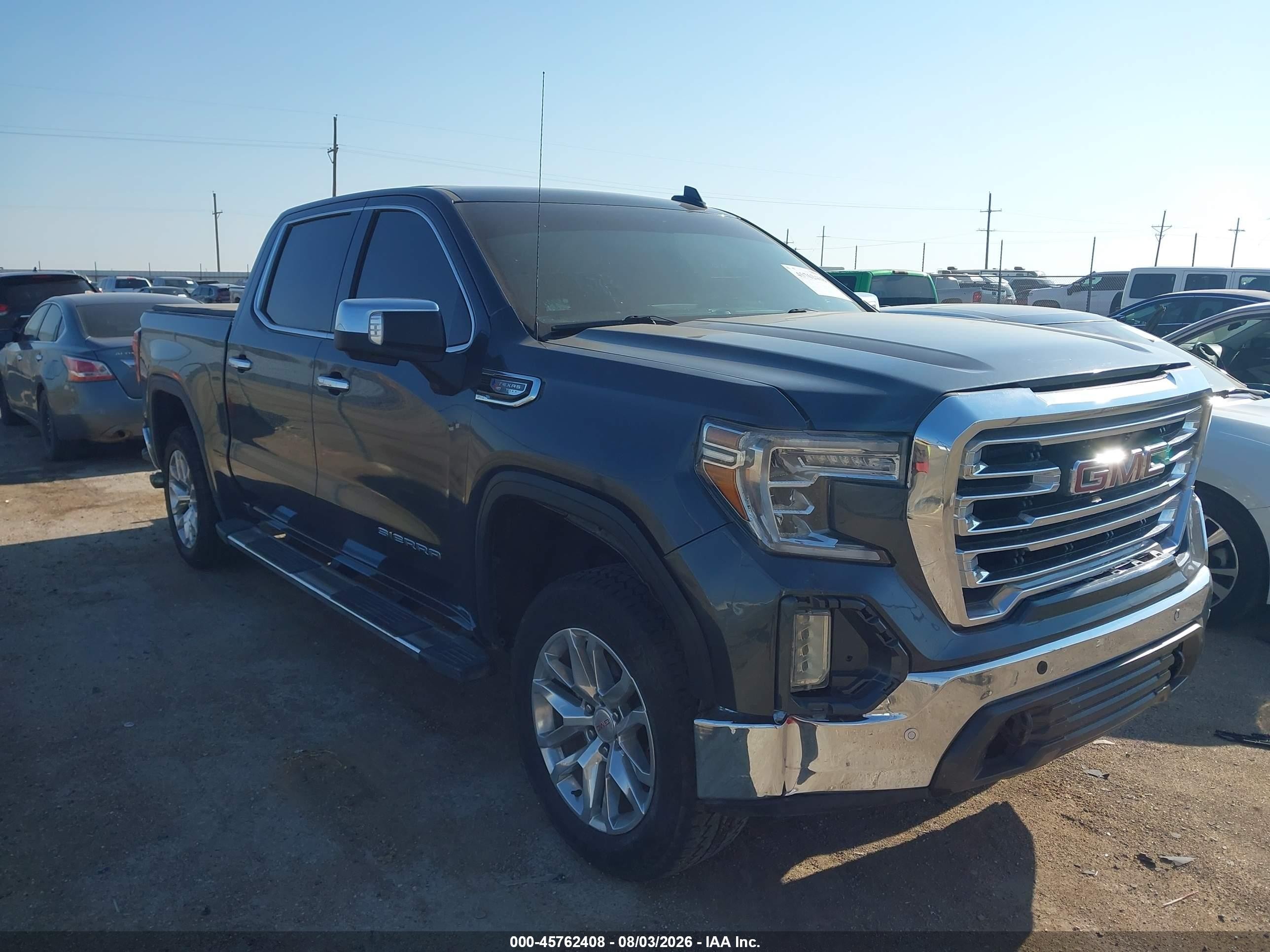 2020 GMC Sierra 1500 VIN 3GTP8DEDXLG240859 — IAAI salvage auction photo