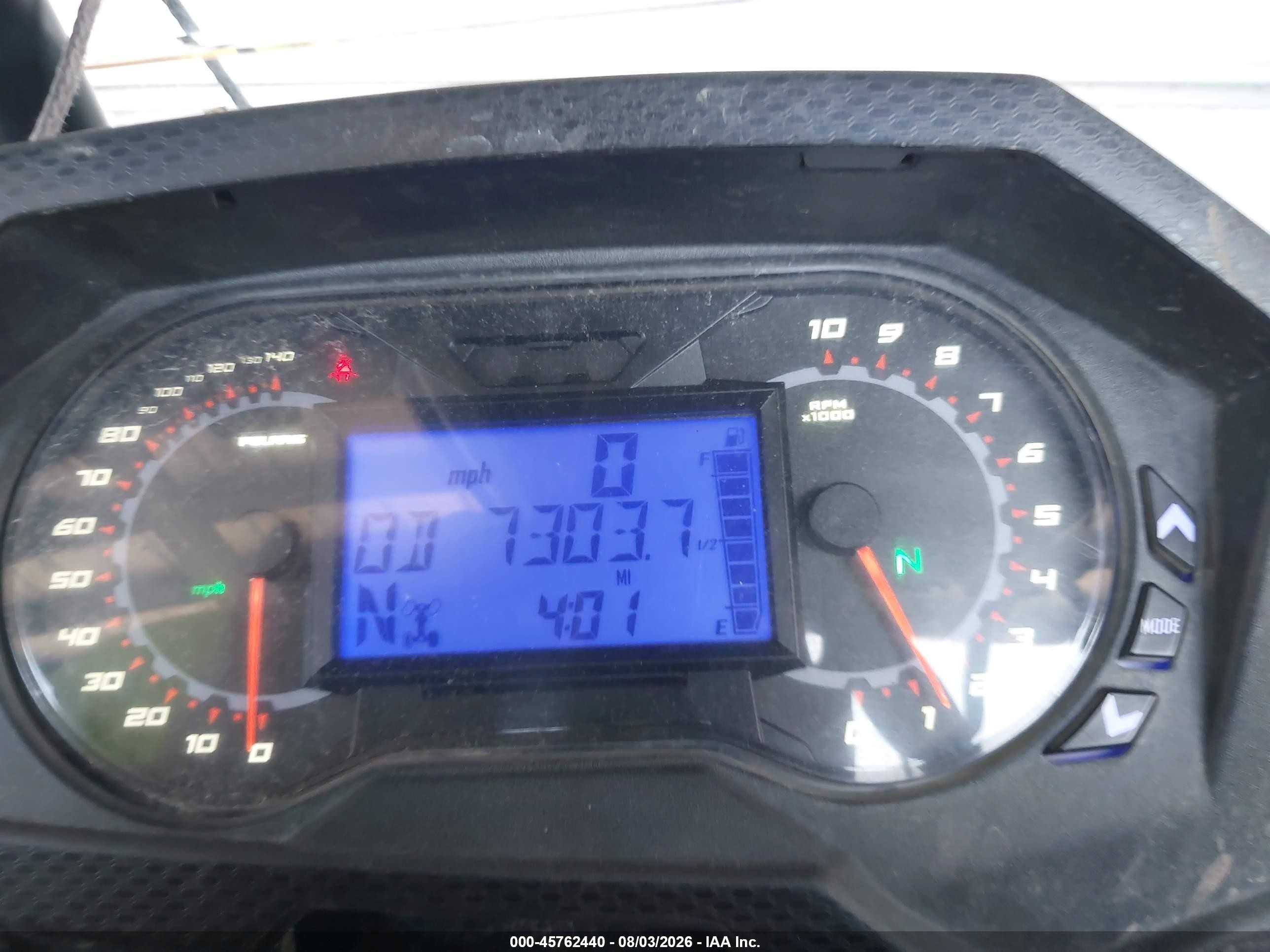 2019 Polaris Rzr VIN 3NSVDE997KH482983 IAAI salvage auction — Unknown, Reg Card (Minnesota), sold $3,650 on 2026-09-29 (photo 7)