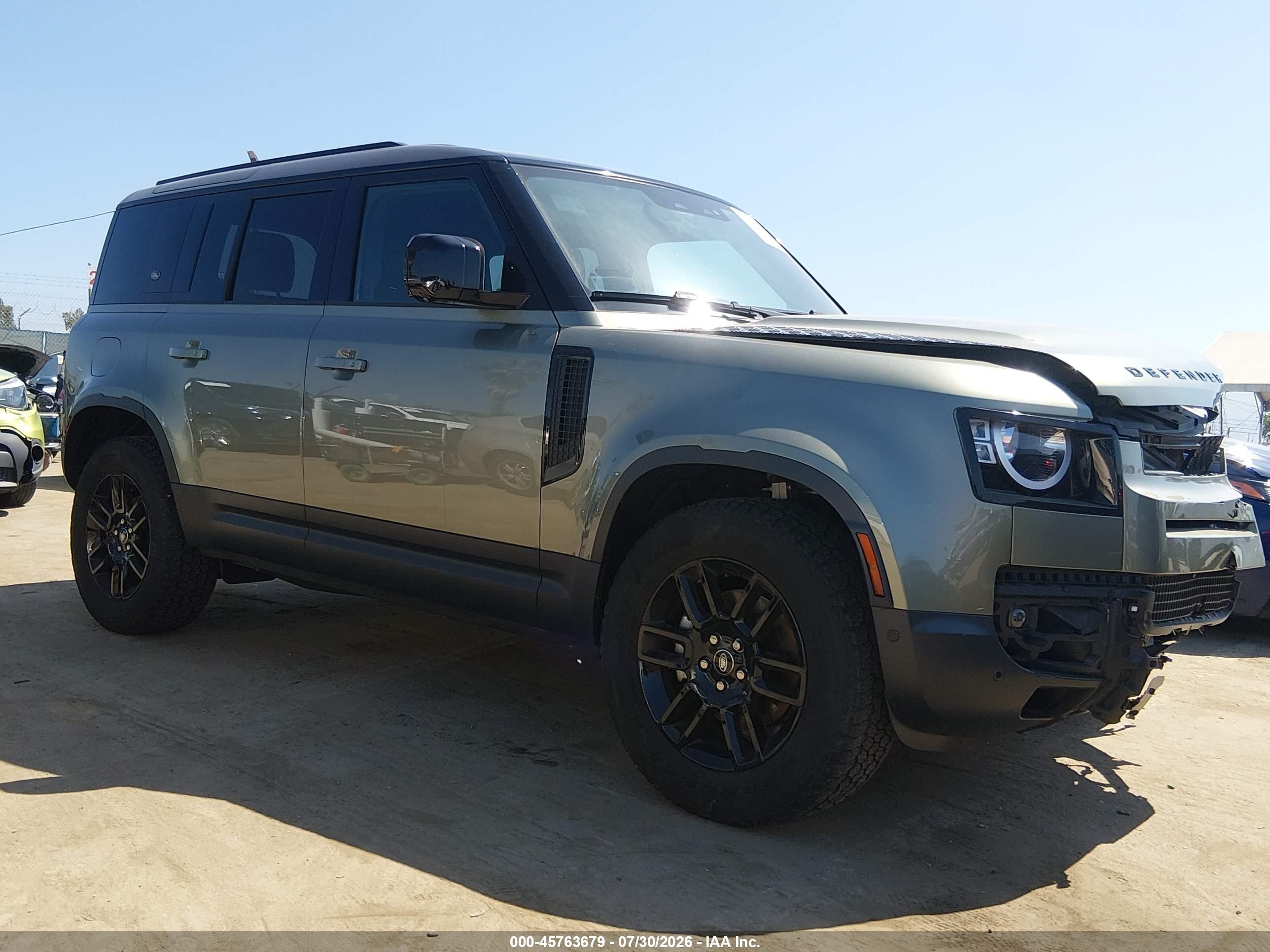 2023 Land Rover Defender VIN SALEJ7EX7P2204383 — IAAI salvage auction photo