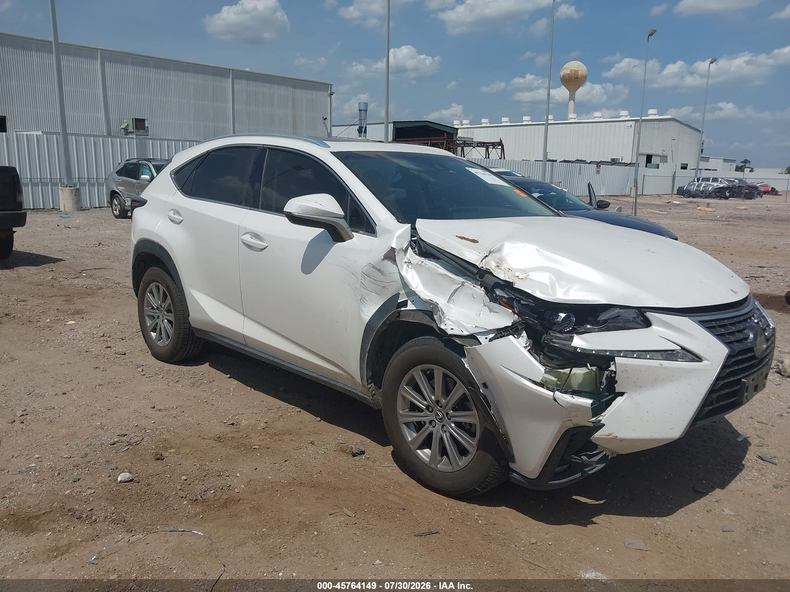 2019 Lexus NX 300 VIN JTJYARBZ3K2143416 — IAAI salvage auction photo