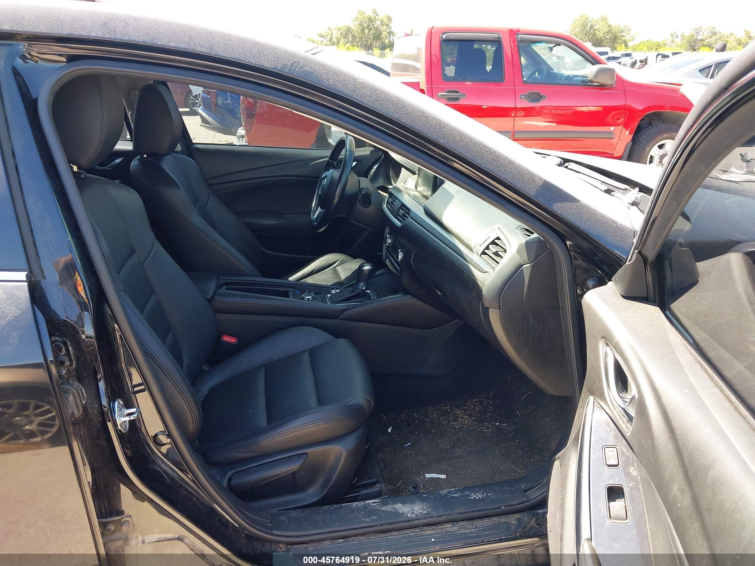 2016 Mazda 6 VIN JM1GJ1V58G1465040 IAAI salvage auction — Rear End, Original (Texas), sold $2,450 on 2026-09-02 (photo 5)
