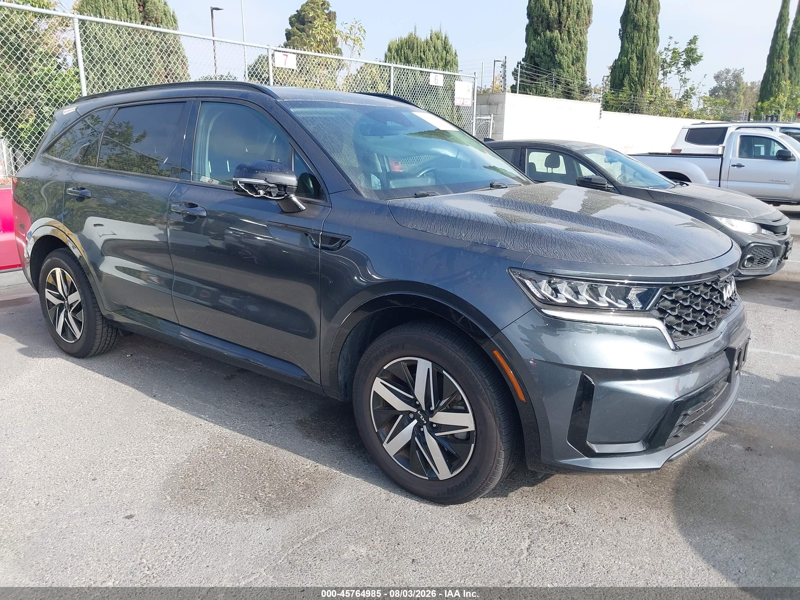 2023 Kia Sorento VIN 5XYRL4LC4PG218801 — IAAI salvage auction photo
