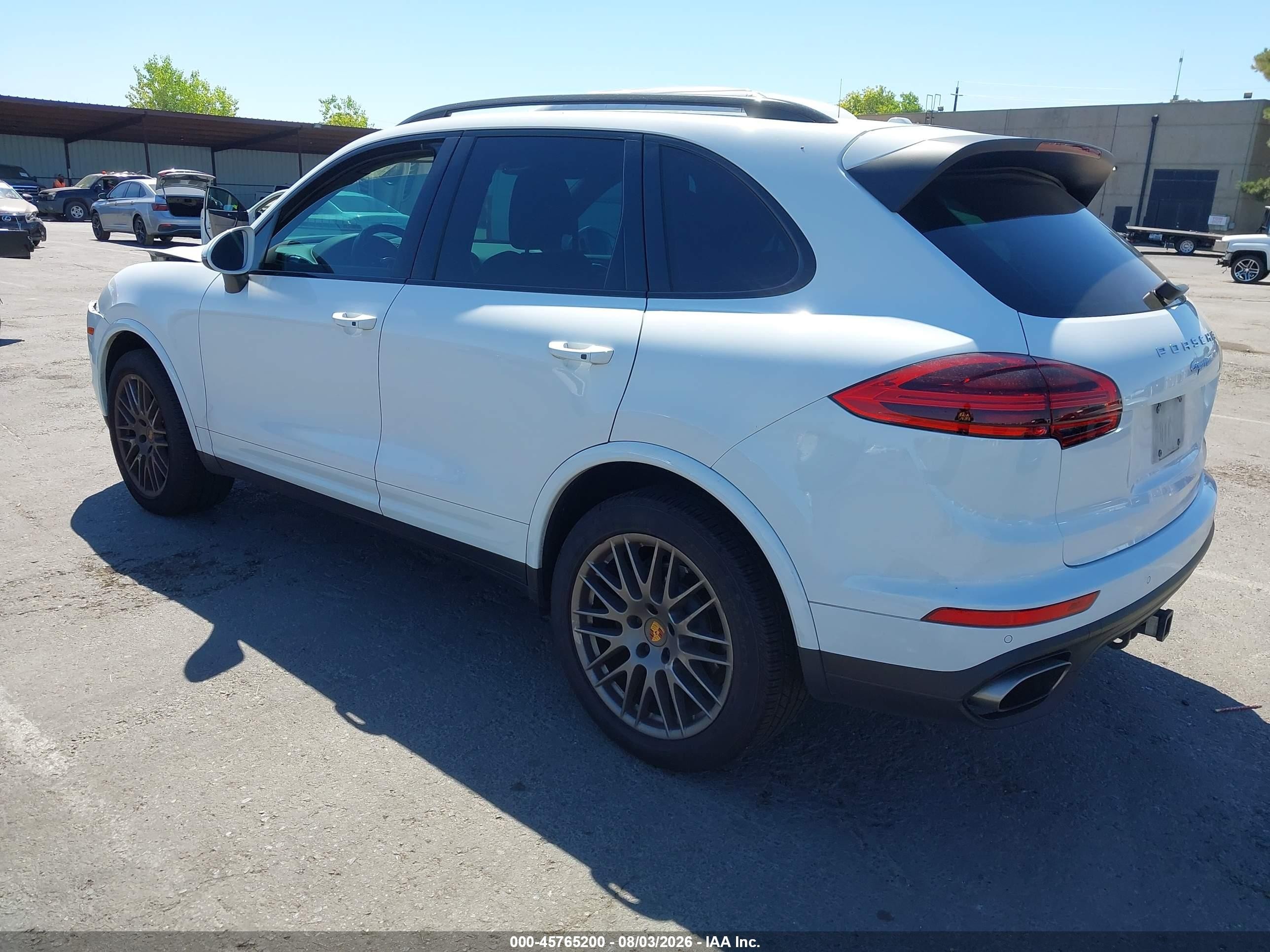 2018 Porsche Cayenne VIN WP1AA2A24JKA02030 IAAI salvage auction — Front End, Salvage (California), sold $7,950 on 2026-09-02 (photo 3)