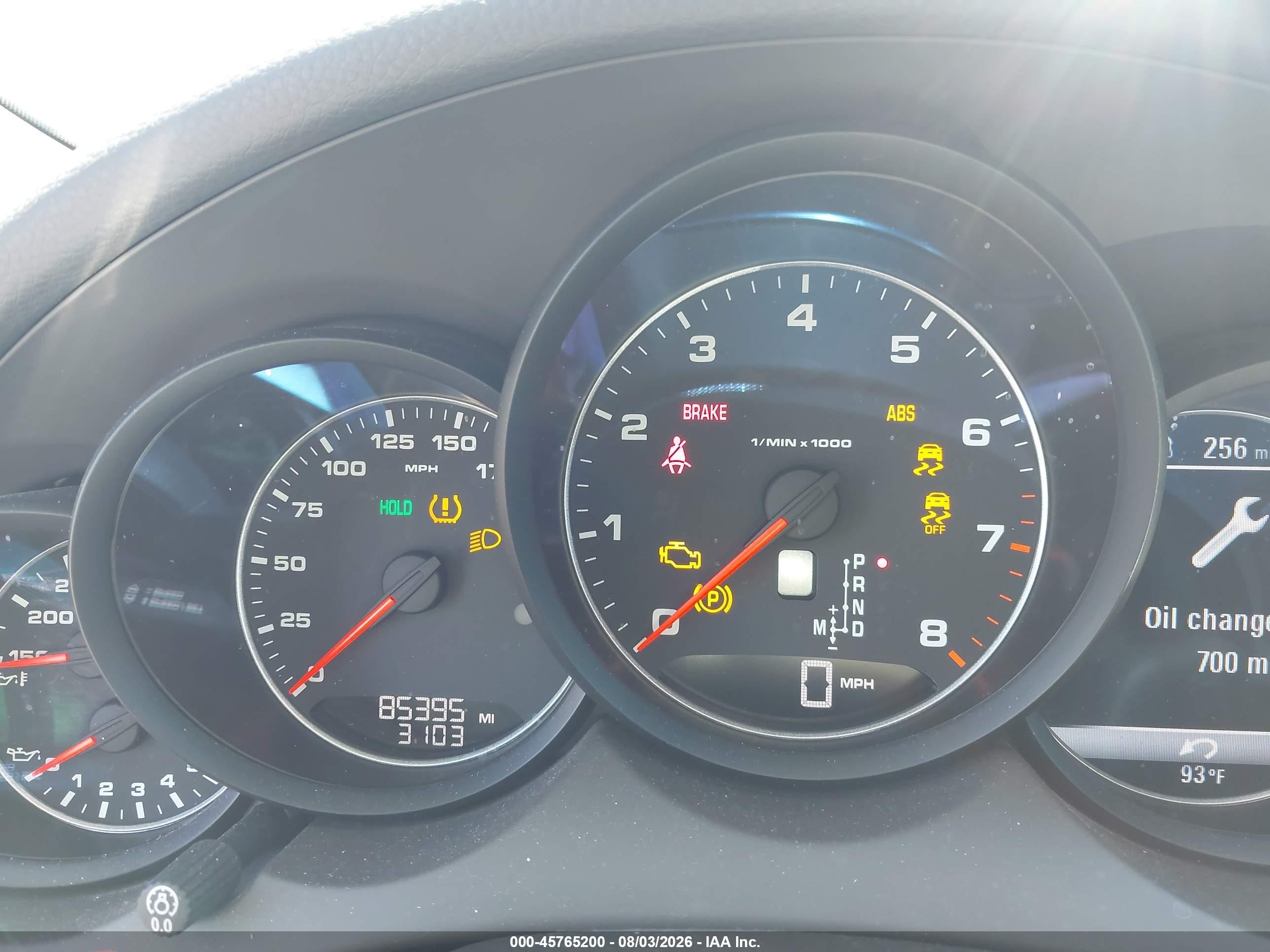 2018 Porsche Cayenne VIN WP1AA2A24JKA02030 IAAI salvage auction — Front End, Salvage (California), sold $7,950 on 2026-09-02 (photo 7)