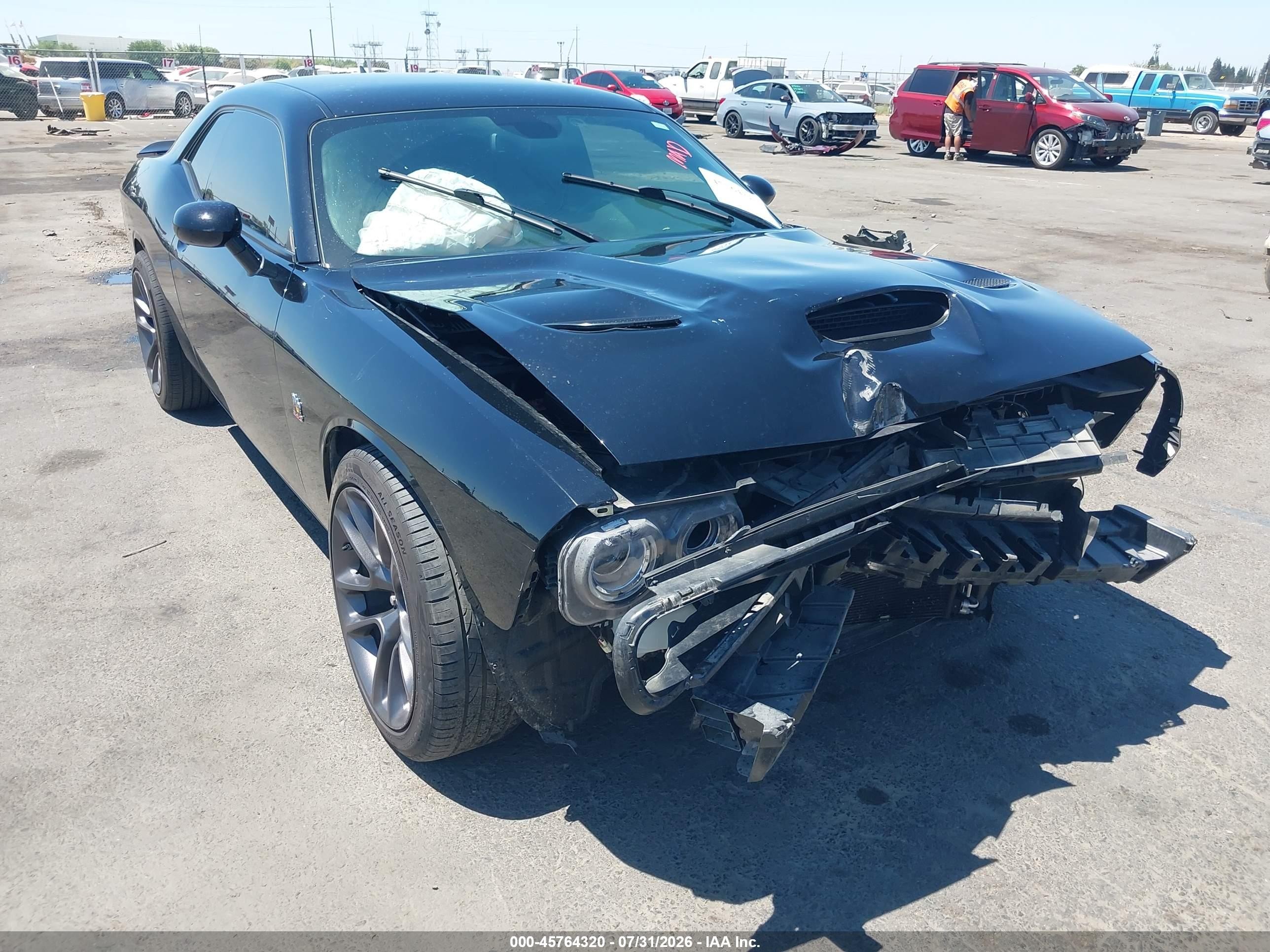 2022 Dodge Challenger VIN 2C3CDZFJ4NH109011 — IAAI salvage auction photo