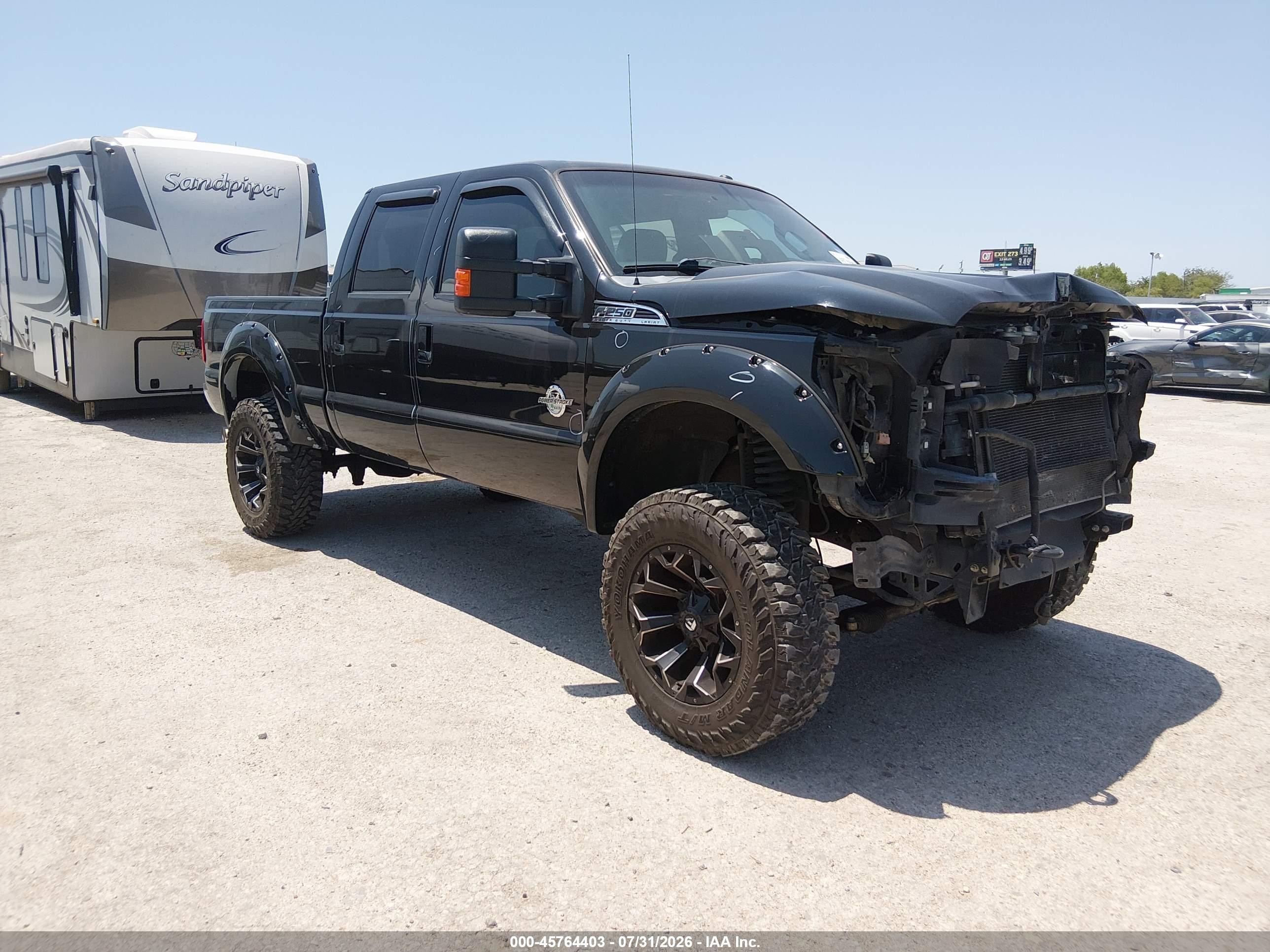 2016 Ford F-250 VIN 1FT7W2BT1GEC01922 — IAAI salvage auction photo