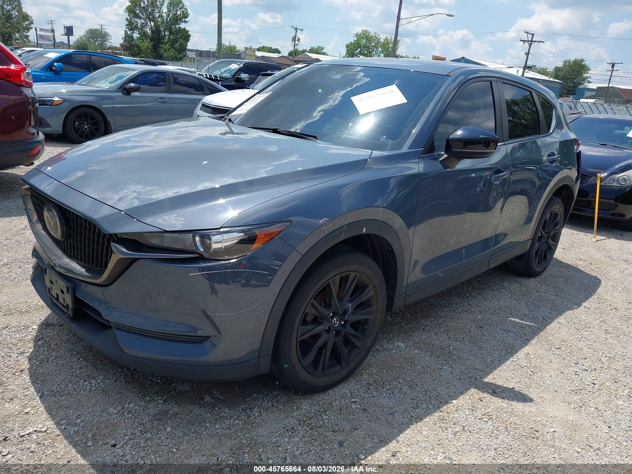 2021 Mazda Cx-5 VIN JM3KFBCMXM0368944 IAAI salvage auction — Rear End, Salvage (Illinois), sold $8,800 on 2026-09-30 (photo 2)