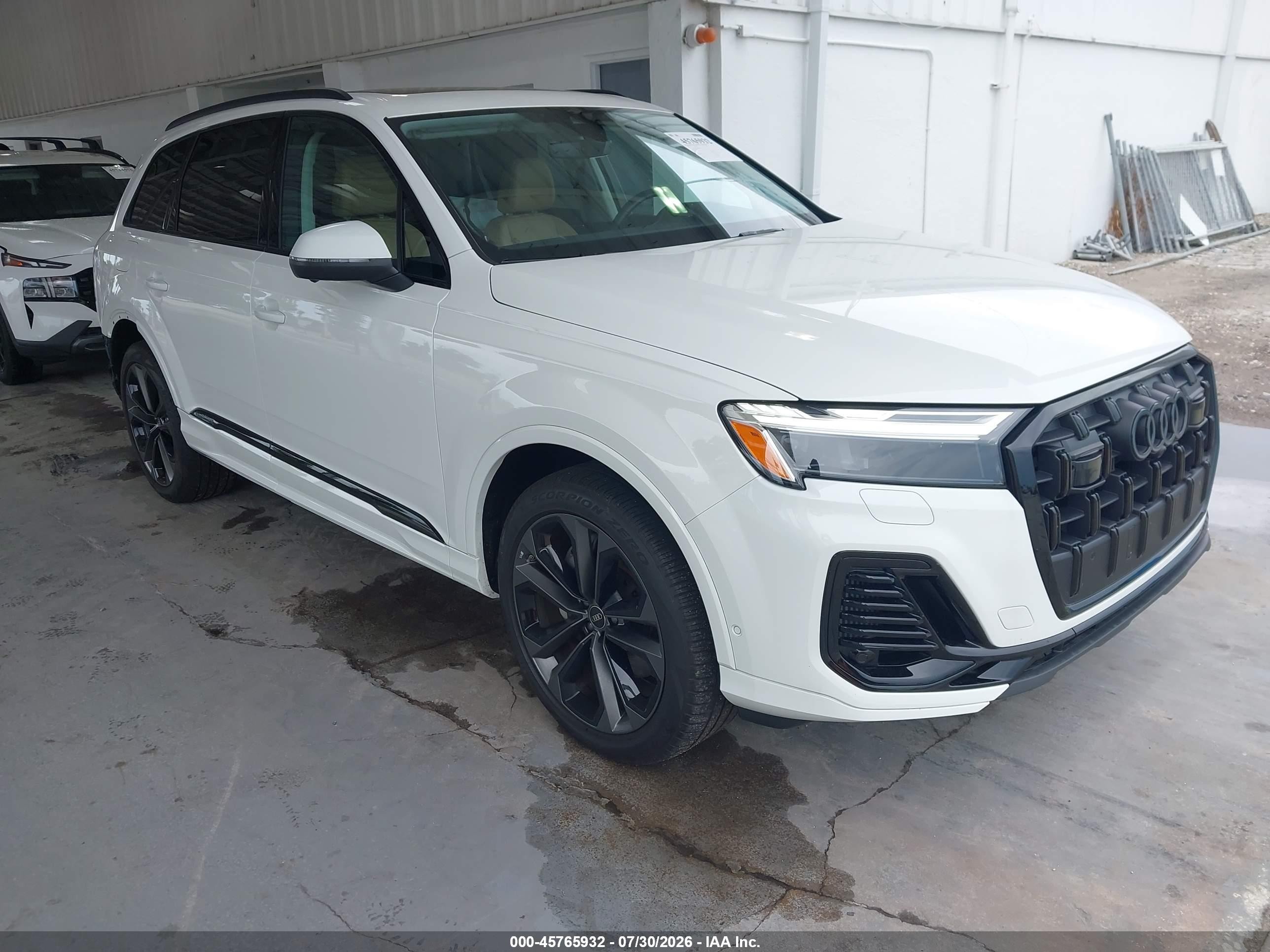 2025 Audi Q7 VIN WA1LVBF73SD021851 — IAAI salvage auction photo