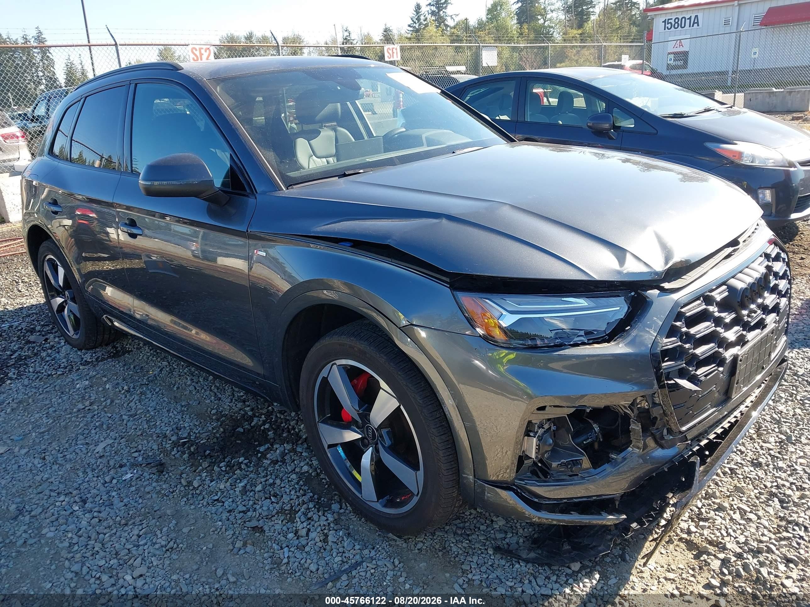 2024 Audi Q5 VIN WA1EAAFYXR2065116 — IAAI salvage auction photo