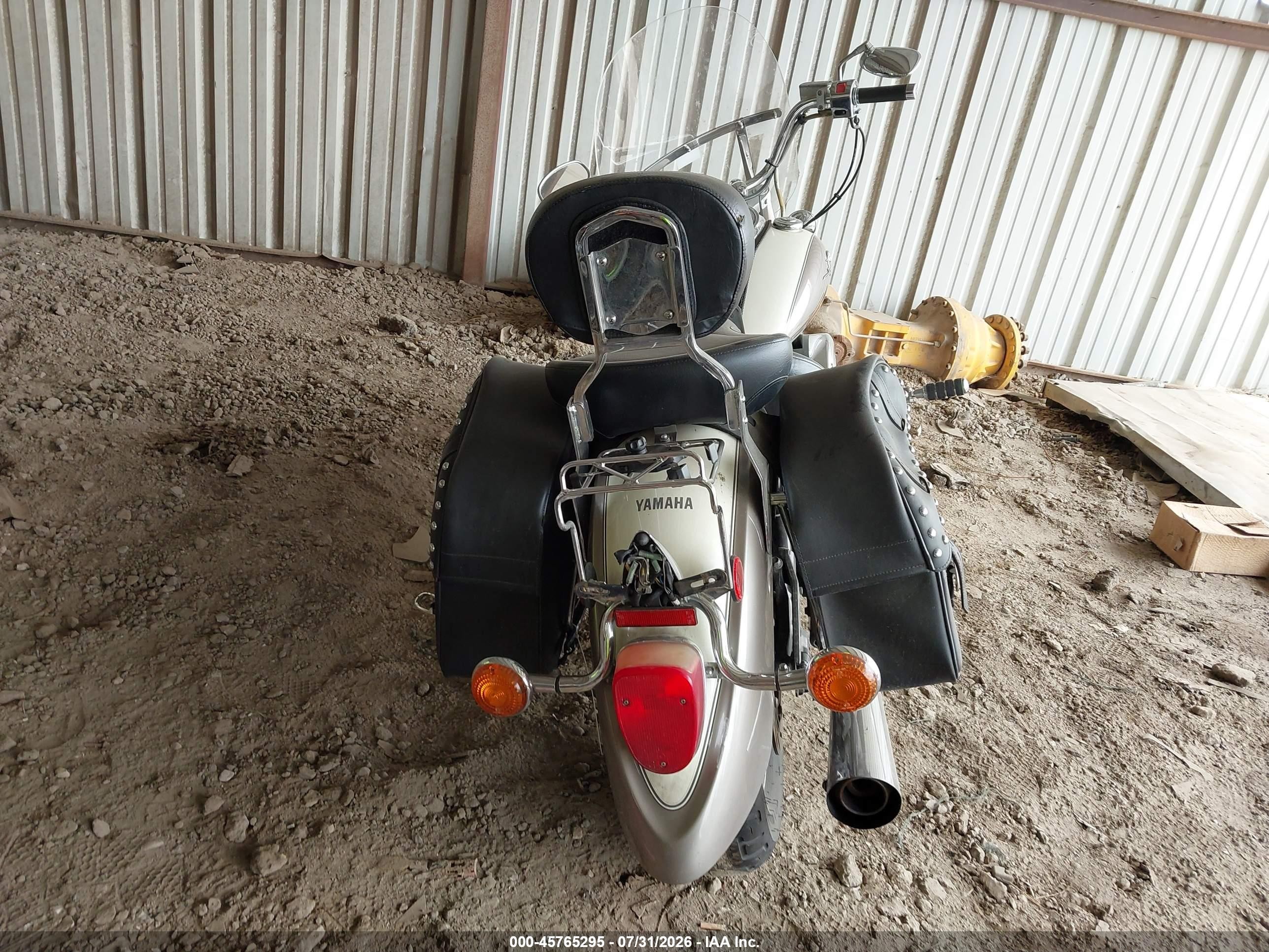 2003 Yamaha Xvs1100 VIN JYAVP11E23A046649 IAAI salvage auction — Unknown, Clear (Michigan), sold $350 on 2026-09-09 (photo 6)