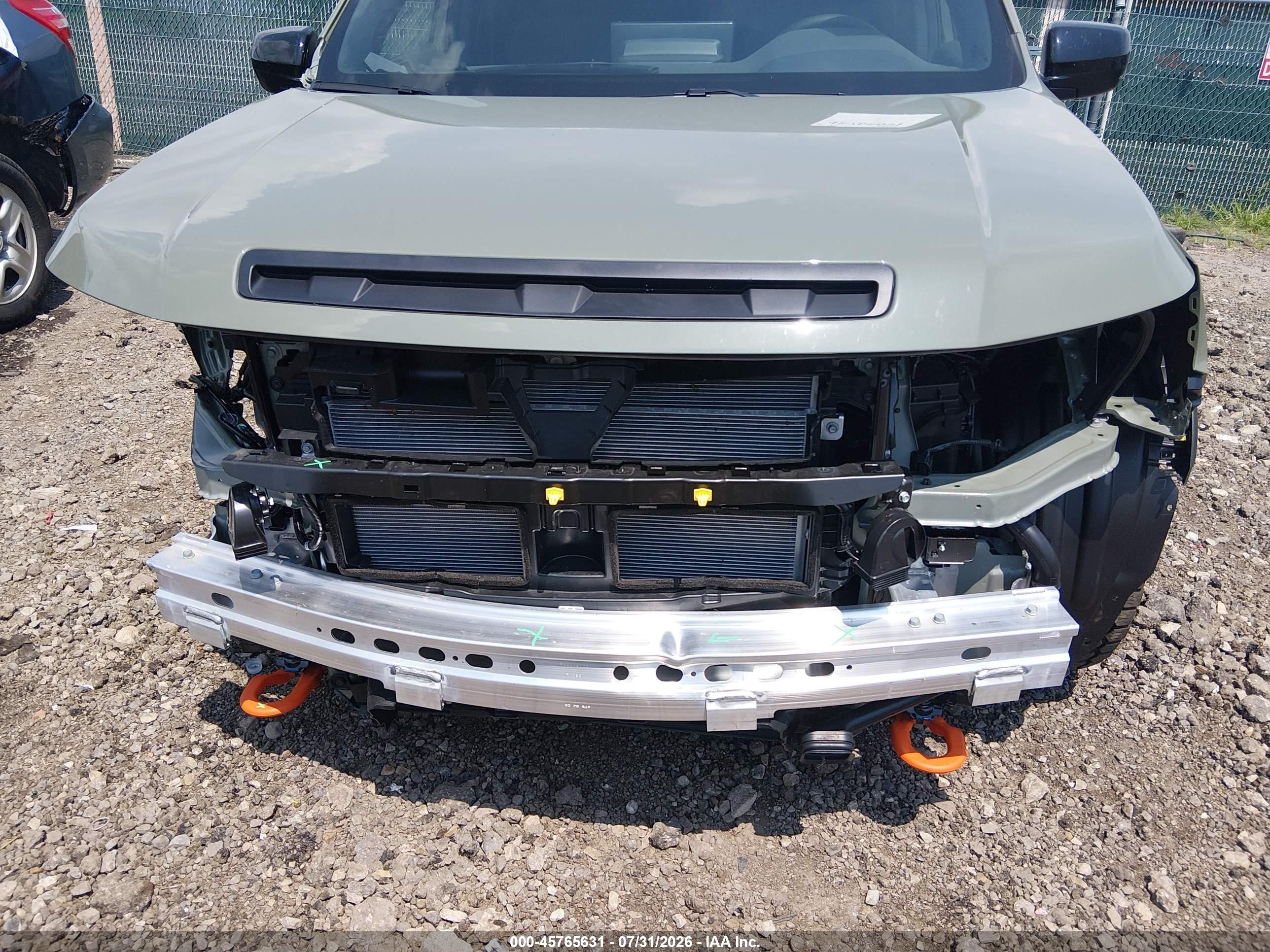 2026 Honda Passport VIN 5FNYF9H84TB067268 IAAI salvage auction — Front End, Salvage (Ohio), sold $20,100 on 2026-08-15 (photo 6)