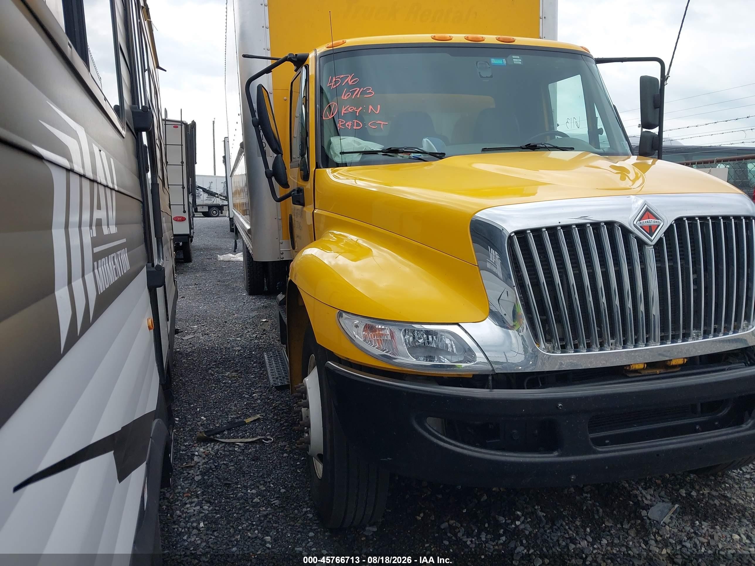2019 International Durastar 4300 VIN 1HTMMMML9KH581202 — IAAI salvage auction photo