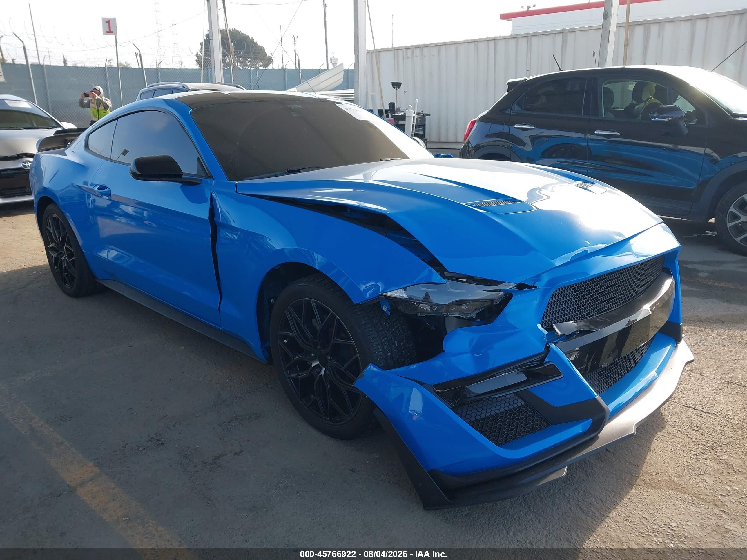 2022 Ford Mustang VIN 1FA6P8TH0N5127398 — IAAI salvage auction photo