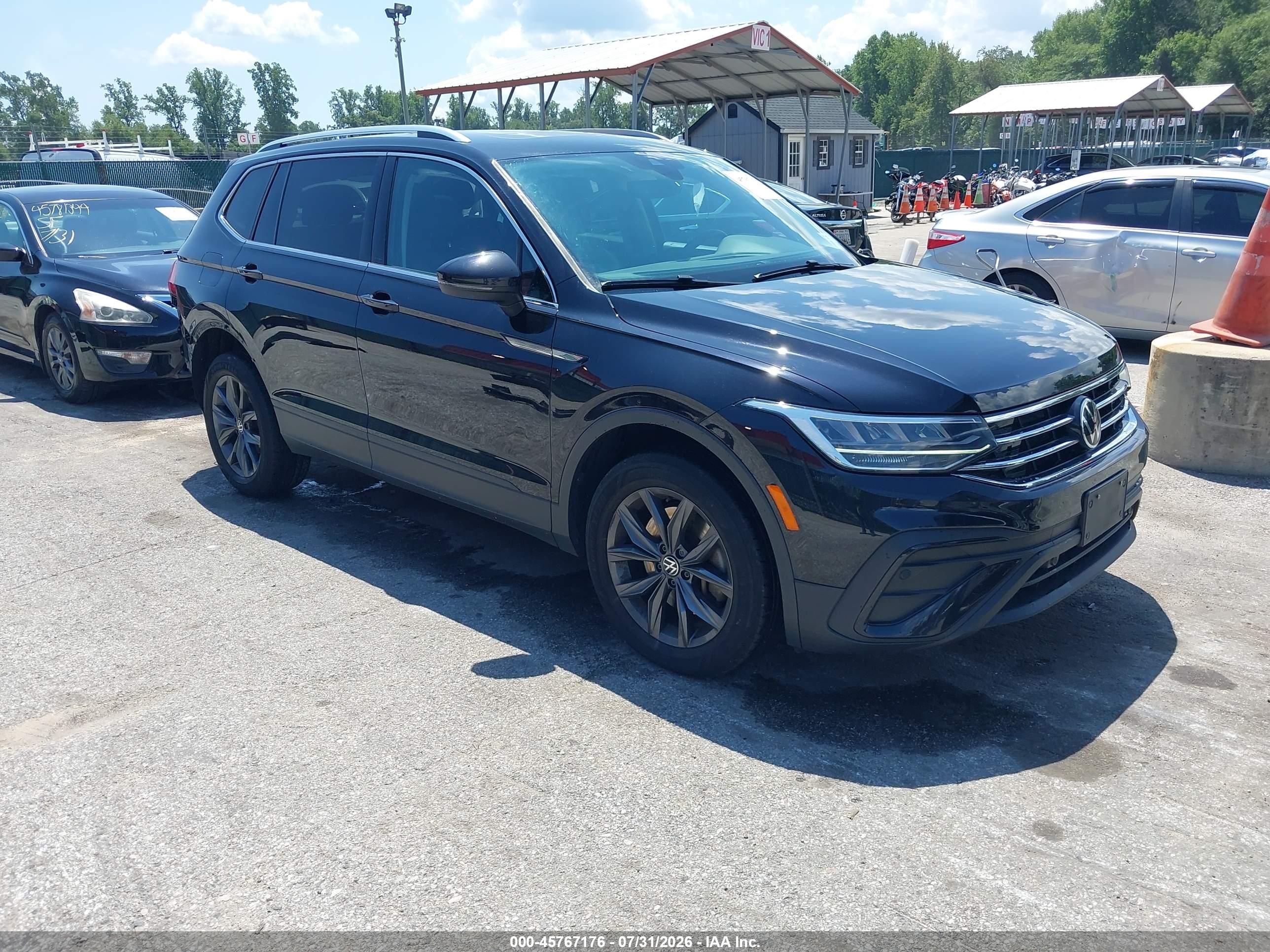 2022 Volkswagen Tiguan VIN 3VV2B7AX6NM149283 — IAAI salvage auction photo