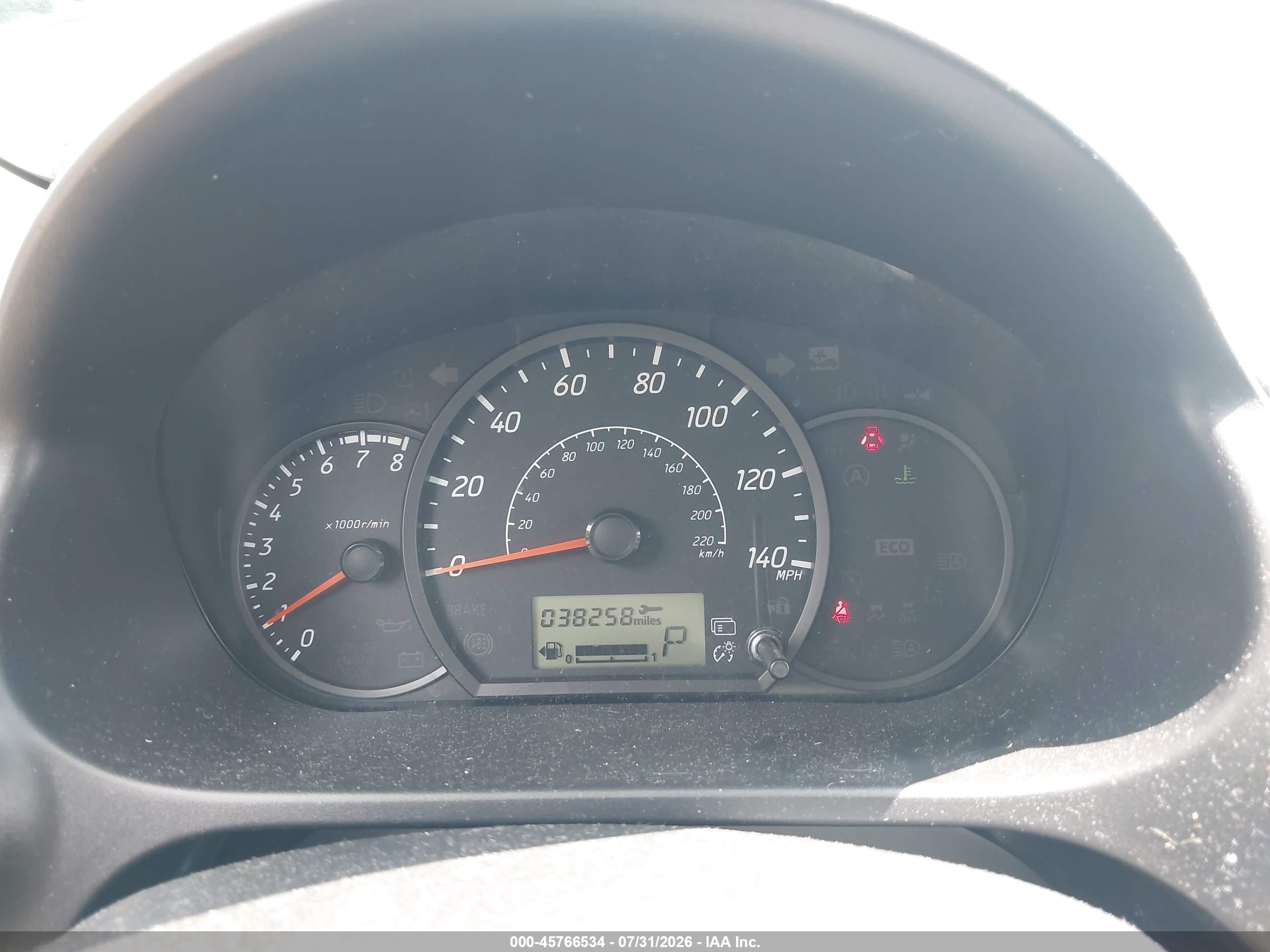 2022 Mitsubishi Mirage VIN ML32AUHJ8NH008742 IAAI salvage auction — Unknown, Mv-907A (New York), sold $2,450 on 2026-09-22 (photo 7)