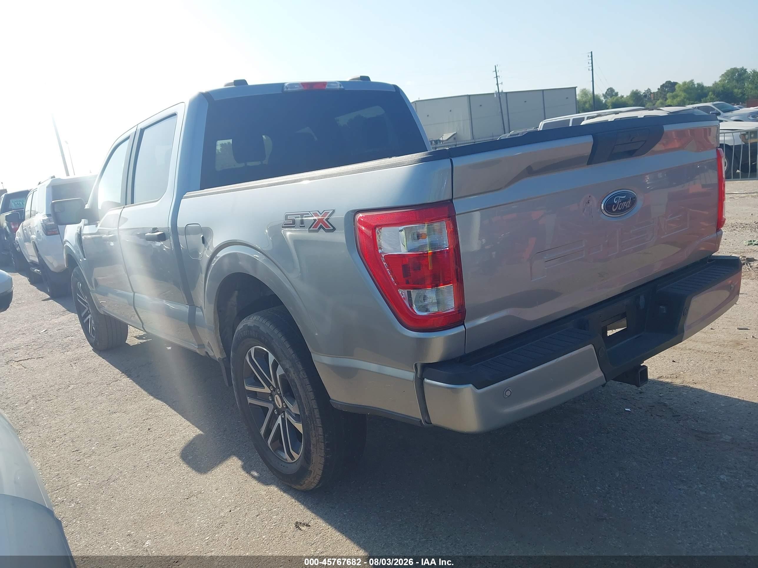 2022 Ford F-150 VIN 1FTEW1C52NKF13361 IAAI salvage auction — Front End, Original (Texas), sold $9,200 on 2026-09-25 (photo 3)