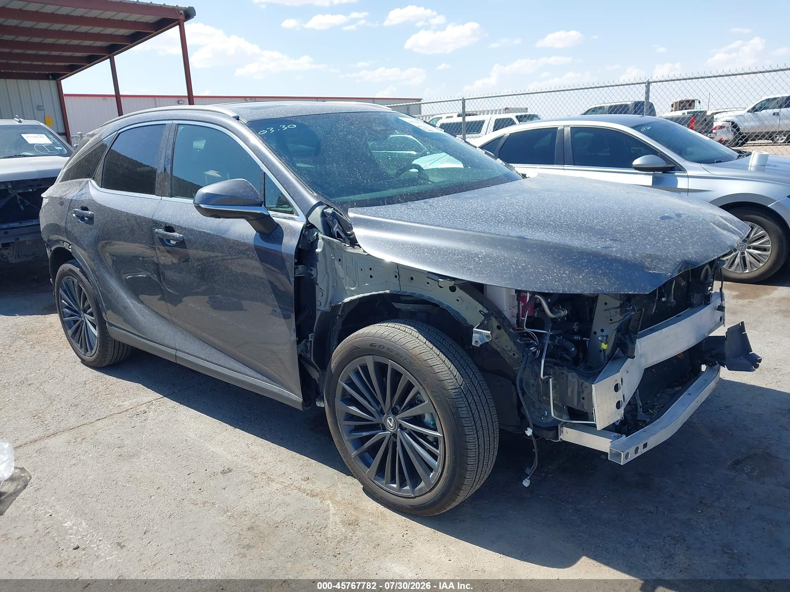 2025 Lexus RX 350 VIN 2T2BAMCA6SC103154 — IAAI salvage auction photo