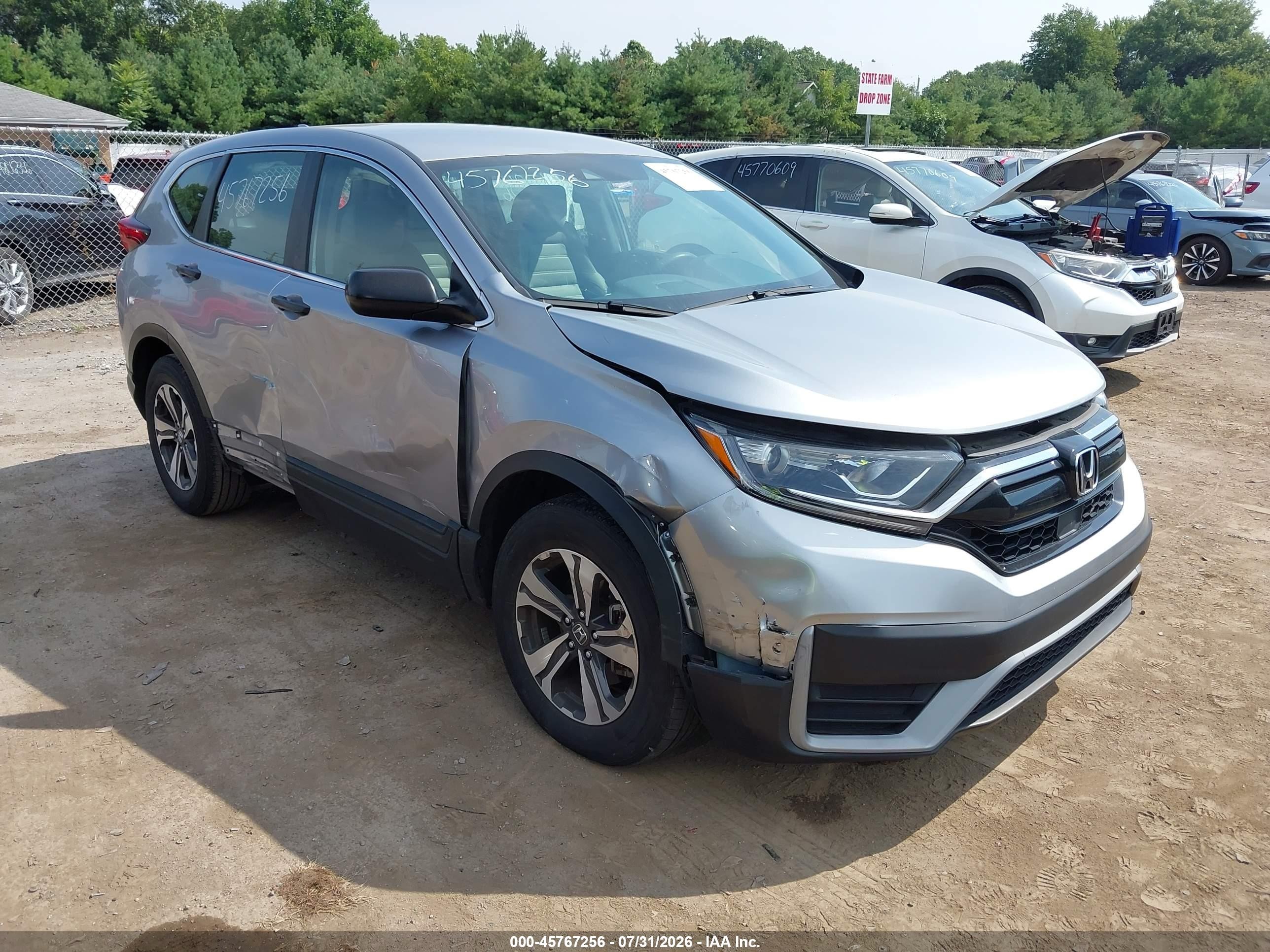 2021 Honda CR-V VIN 7FARW2H23ME015840 — IAAI salvage auction photo