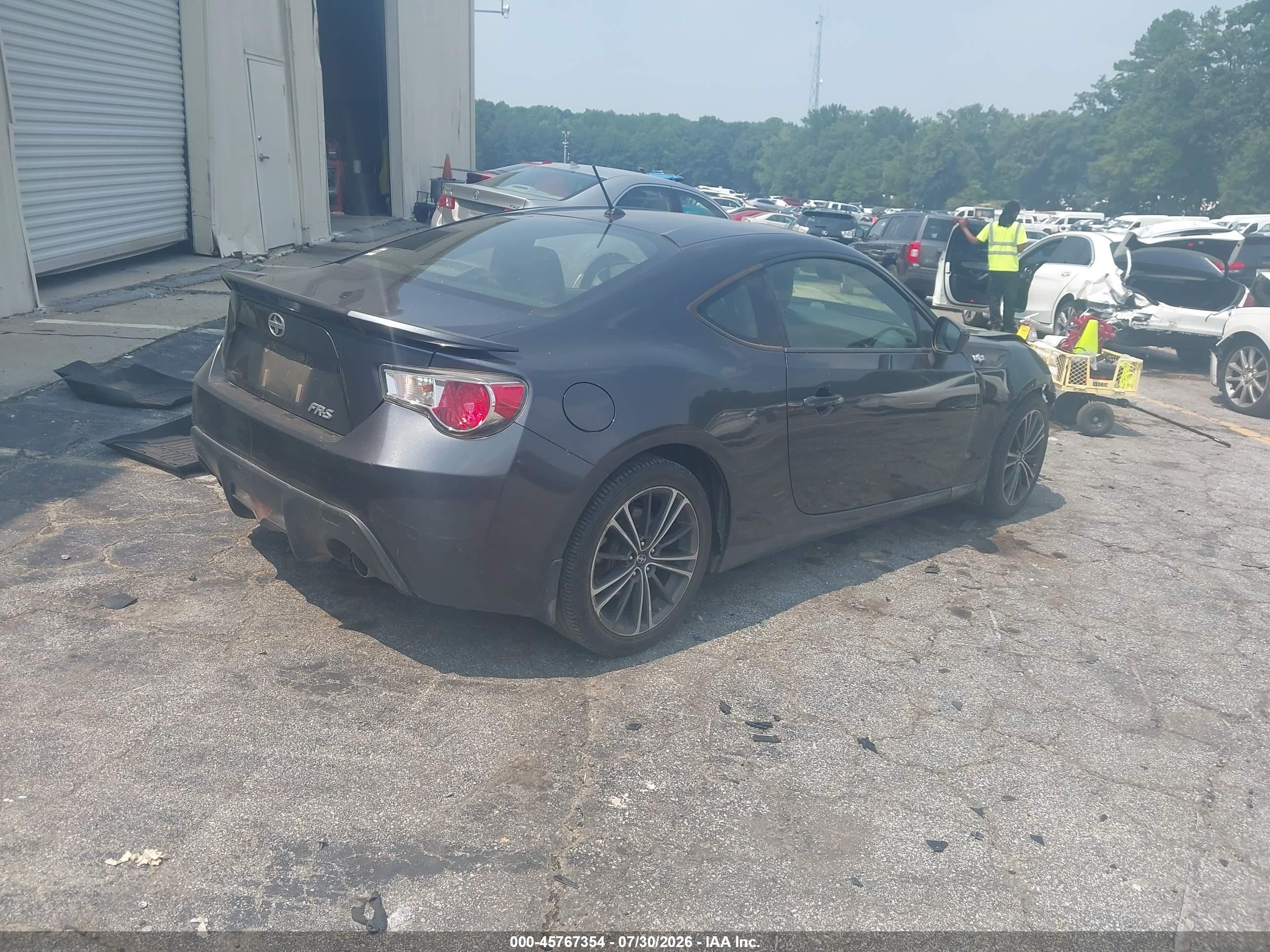 2014 Scion Fr-s VIN JF1ZNAA1XE8701794 IAAI salvage auction — Front End, Salvage (Georgia), sold $1,825 on 2026-09-09 (photo 4)