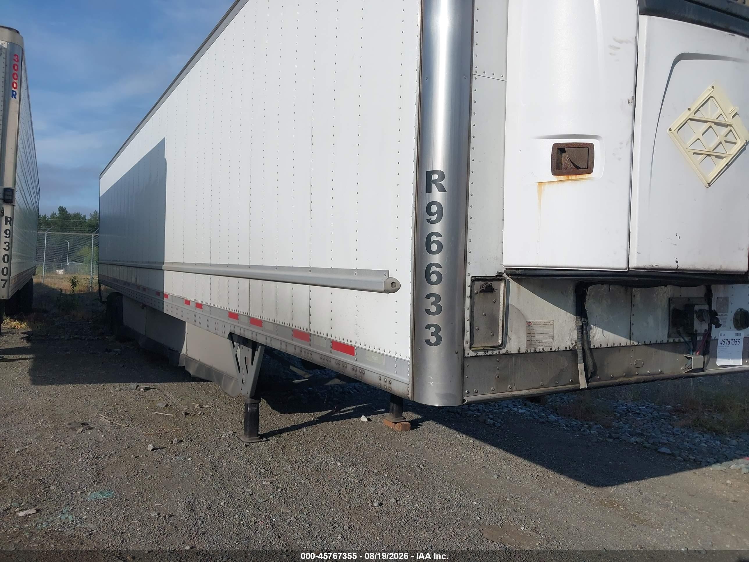 2019 Wabash National Corp Wabash National Corp VIN 1JJV532B3KL116633 — IAAI salvage auction photo