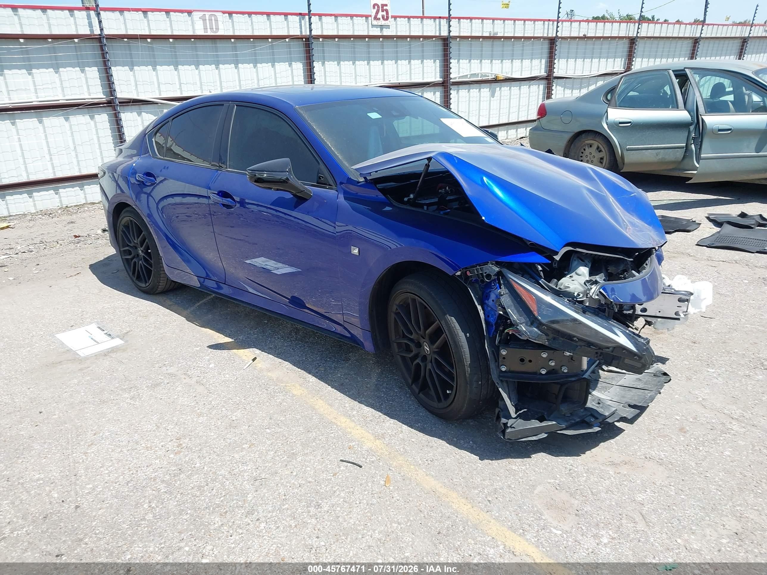 2024 Lexus IS 350 VIN JTHGZ1B28R5081479 — IAAI salvage auction photo