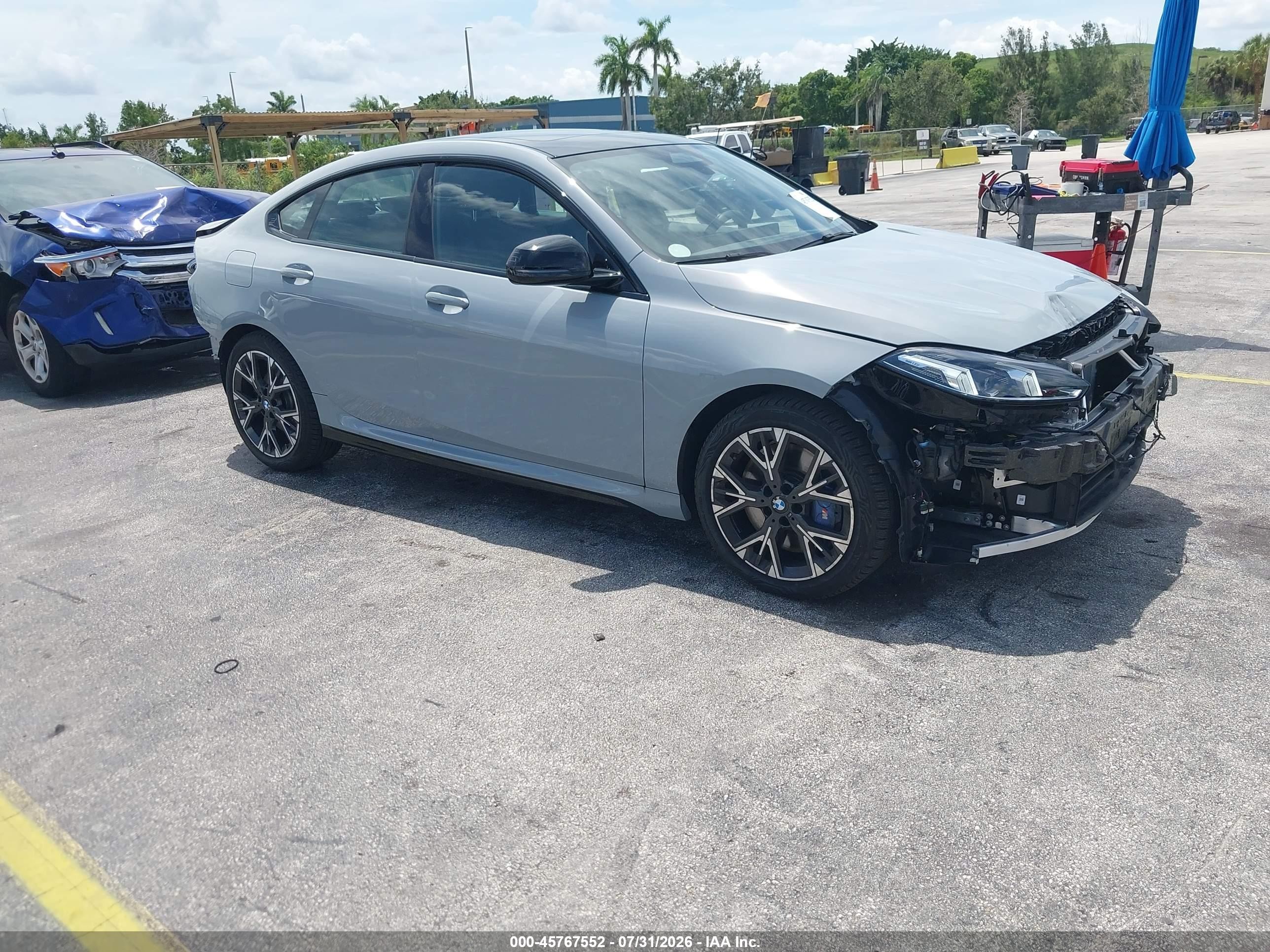 2026 BMW 228 Gran Coupe VIN WBA23GG07T7V25144 — IAAI salvage auction photo