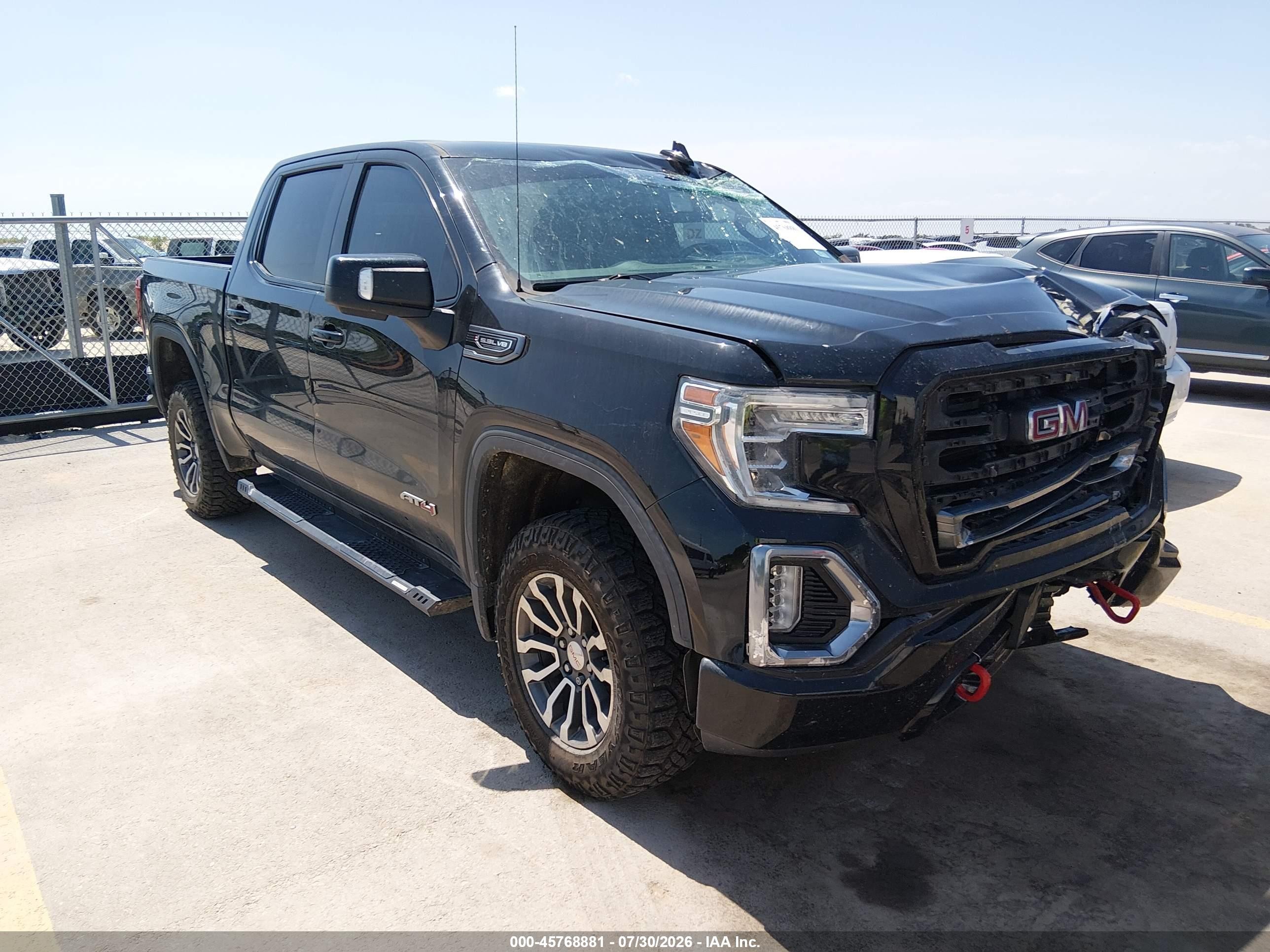 2021 GMC Sierra 1500 VIN 3GTP9EED3MG304213 — IAAI salvage auction photo
