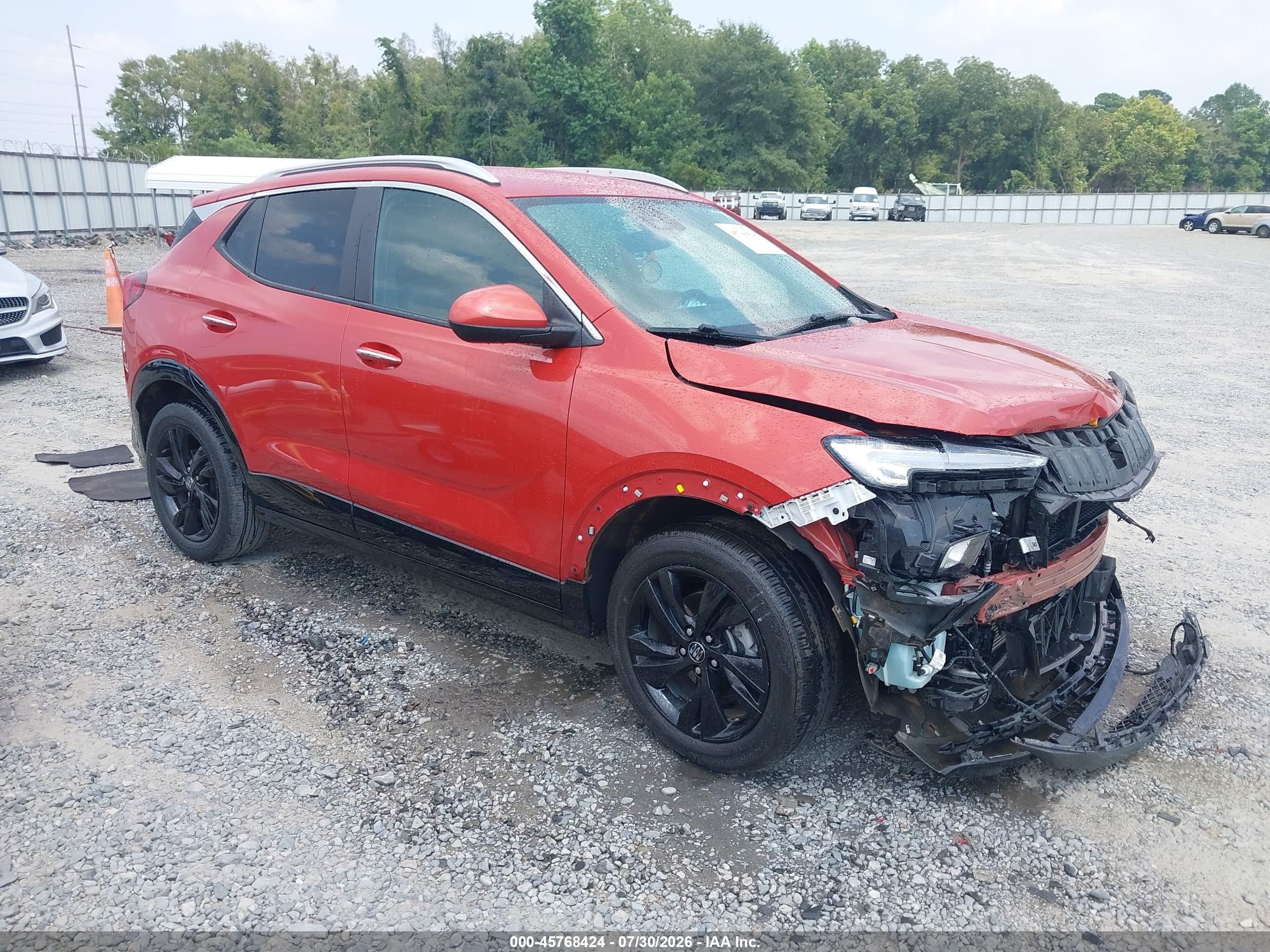 2024 Buick Encore gx VIN KL4AMESL7RB116143 IAAI salvage auction — Front End, Salvage (Georgia), sold $5,600 on 2026-10-07 (photo 1)