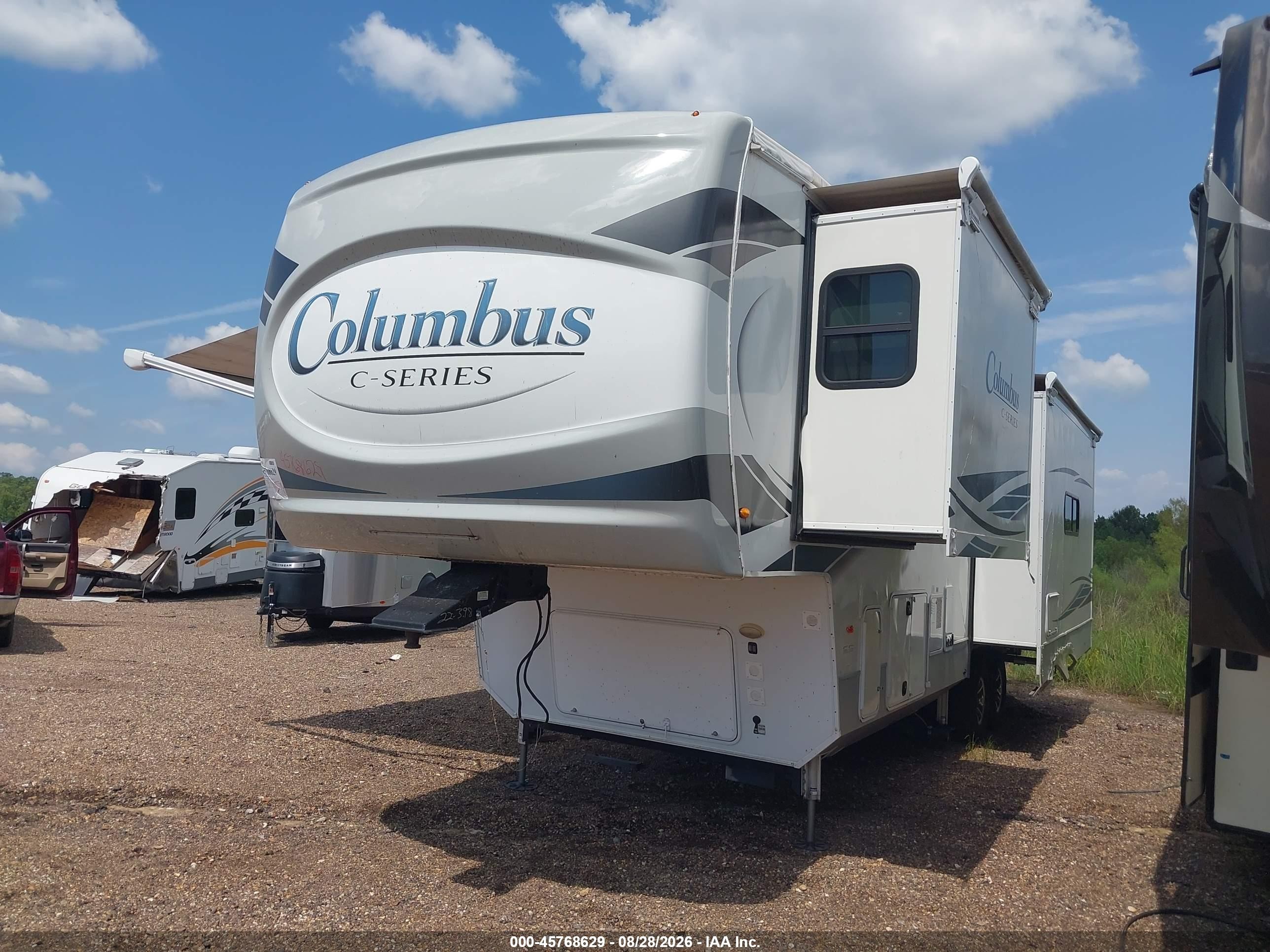 2022 Forest River Columbus VIN 4X4FCMF22N6013641 IAAI salvage auction — Unknown, Salvage (Alabama), sold $11,750 on 2026-09-30 (photo 2)