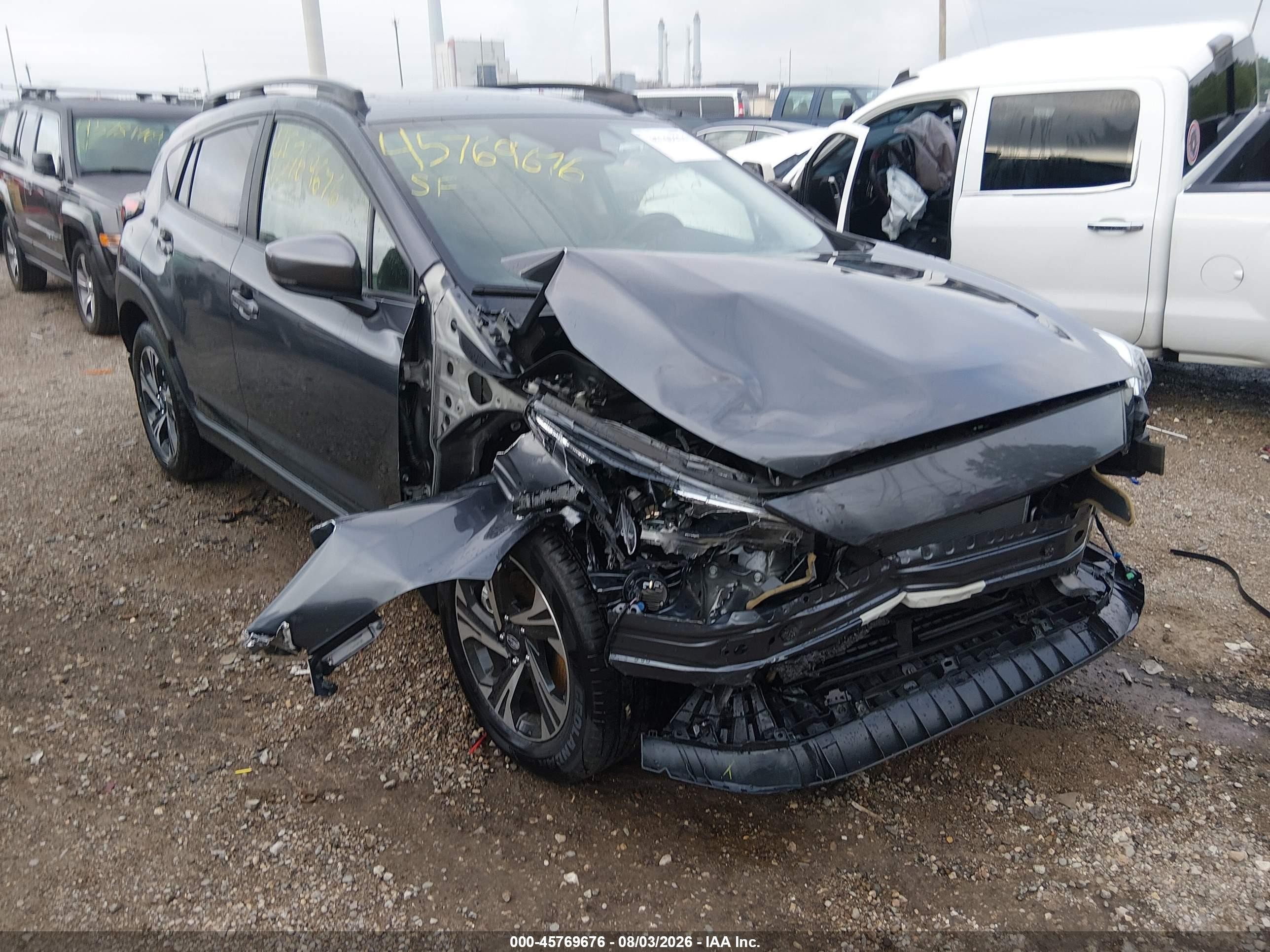 2025 Subaru Crosstrek VIN JF2GUHDC7S8342847 — IAAI salvage auction photo