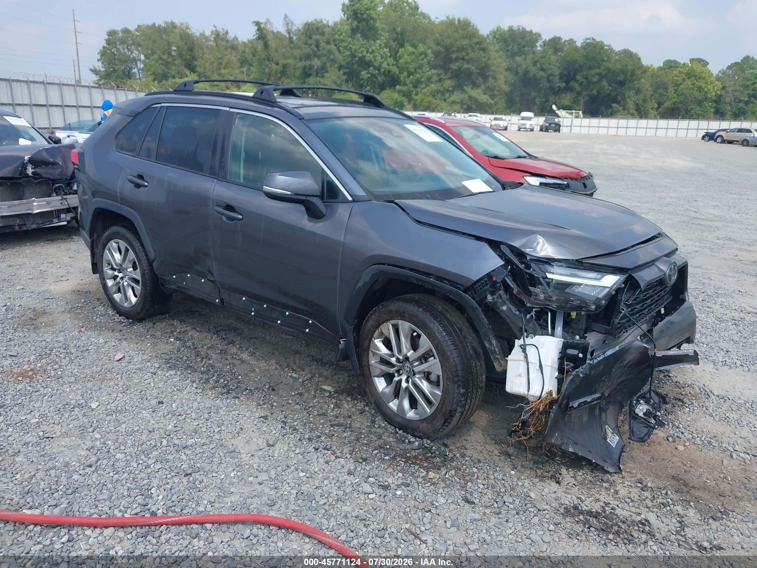 2025 Toyota RAV4 VIN 2T3C1RFV9SC336635 — IAAI salvage auction photo
