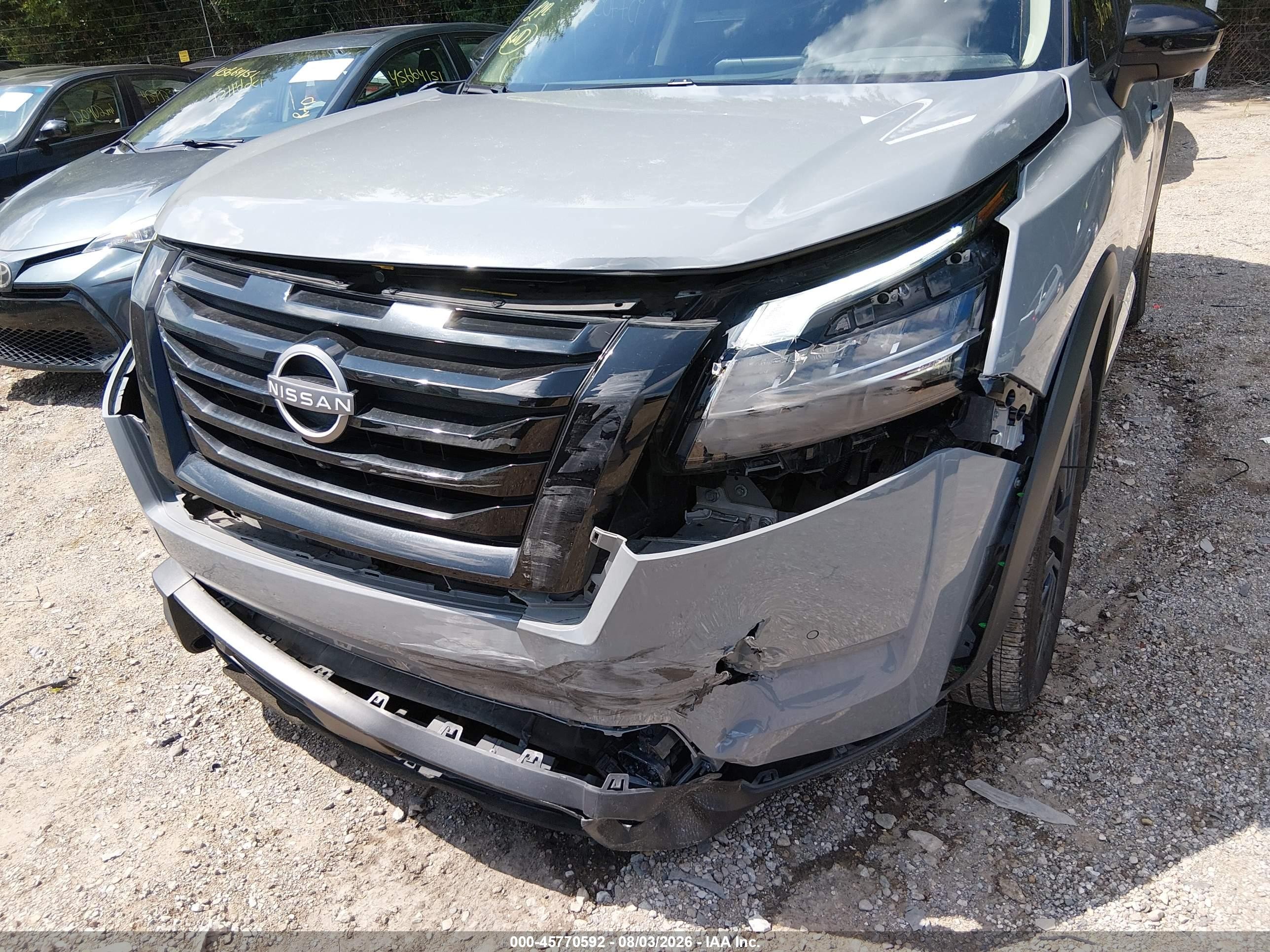 2023 Nissan Pathfinder VIN 5N1DR3DJ4PC234139 IAAI salvage auction — Unknown, Salvage (Indiana), sold $11,700 on 2026-10-02 (photo 6)