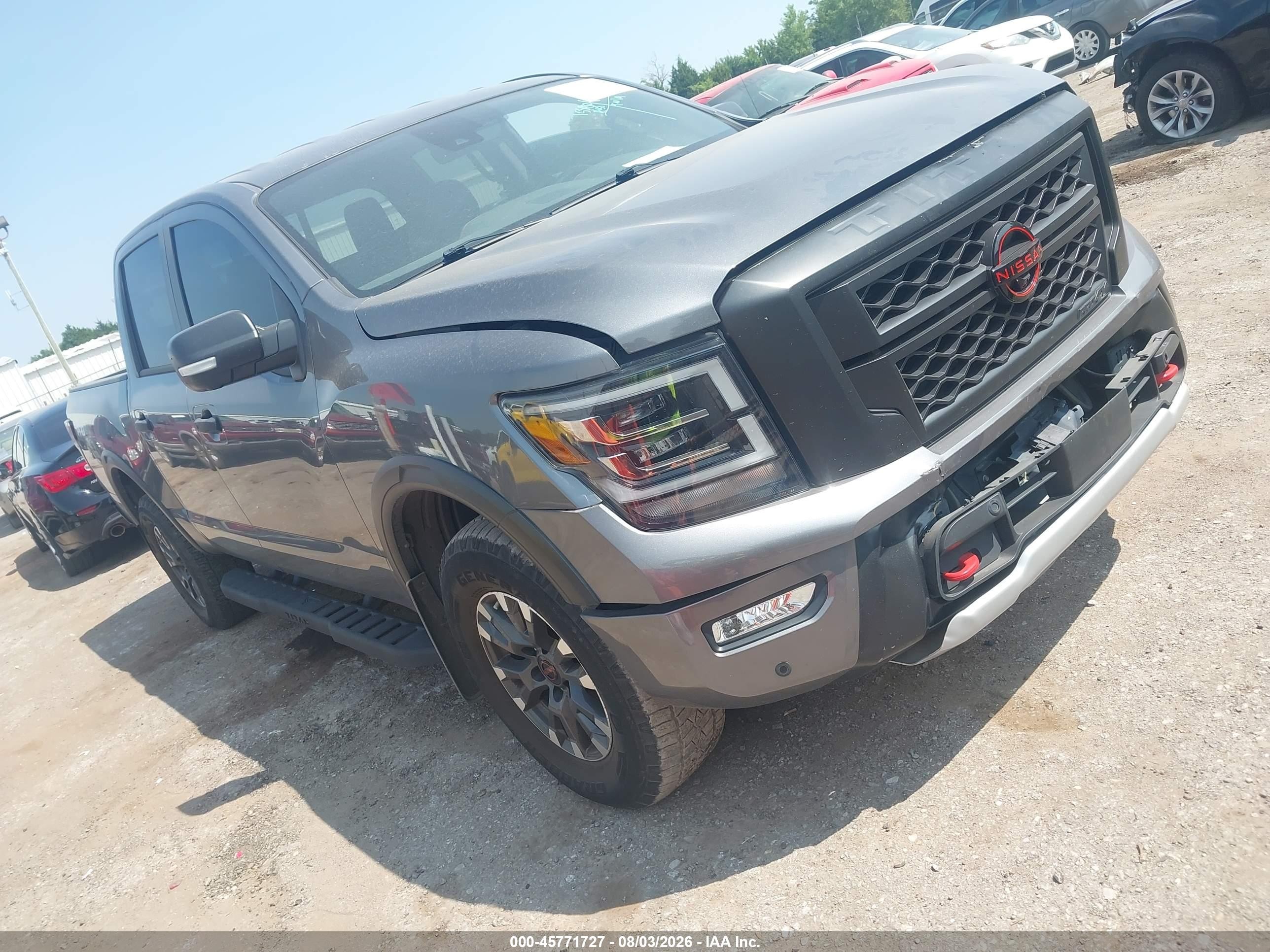 2023 Nissan Titan VIN 1N6AA1ED2PN106771 — IAAI salvage auction photo