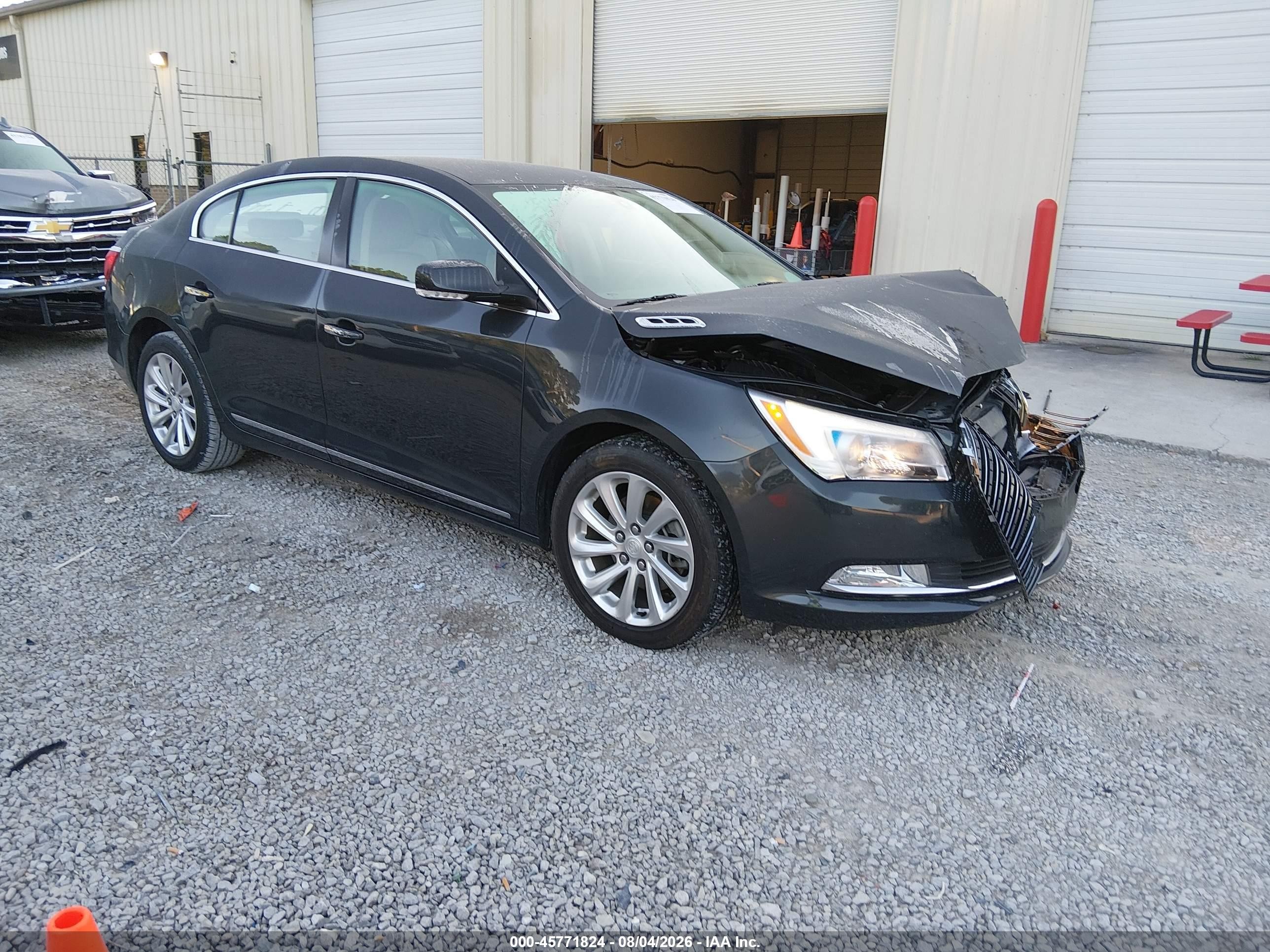 2015 Buick LaCrosse VIN 1G4GB5G31FF196778 IAAI salvage auction — Front End, Salvage (Alabama), sold $975 on 2026-09-13 (photo 1)