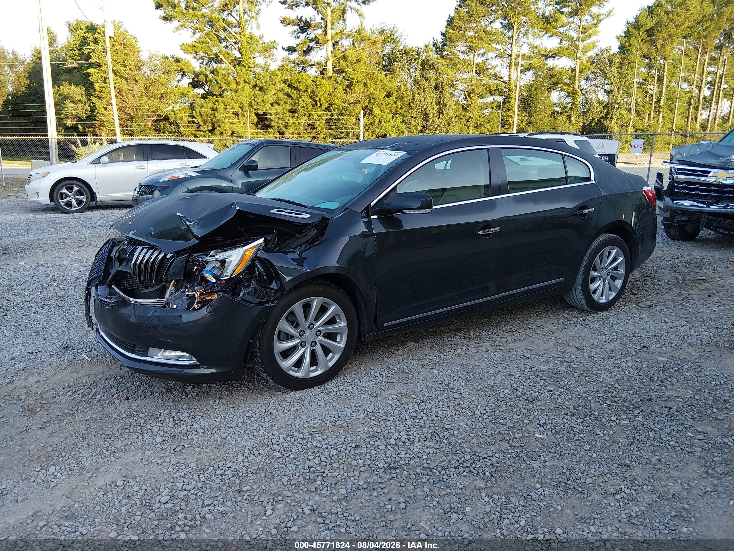2015 Buick LaCrosse VIN 1G4GB5G31FF196778 IAAI salvage auction — Front End, Salvage (Alabama), sold $975 on 2026-09-13 (photo 2)