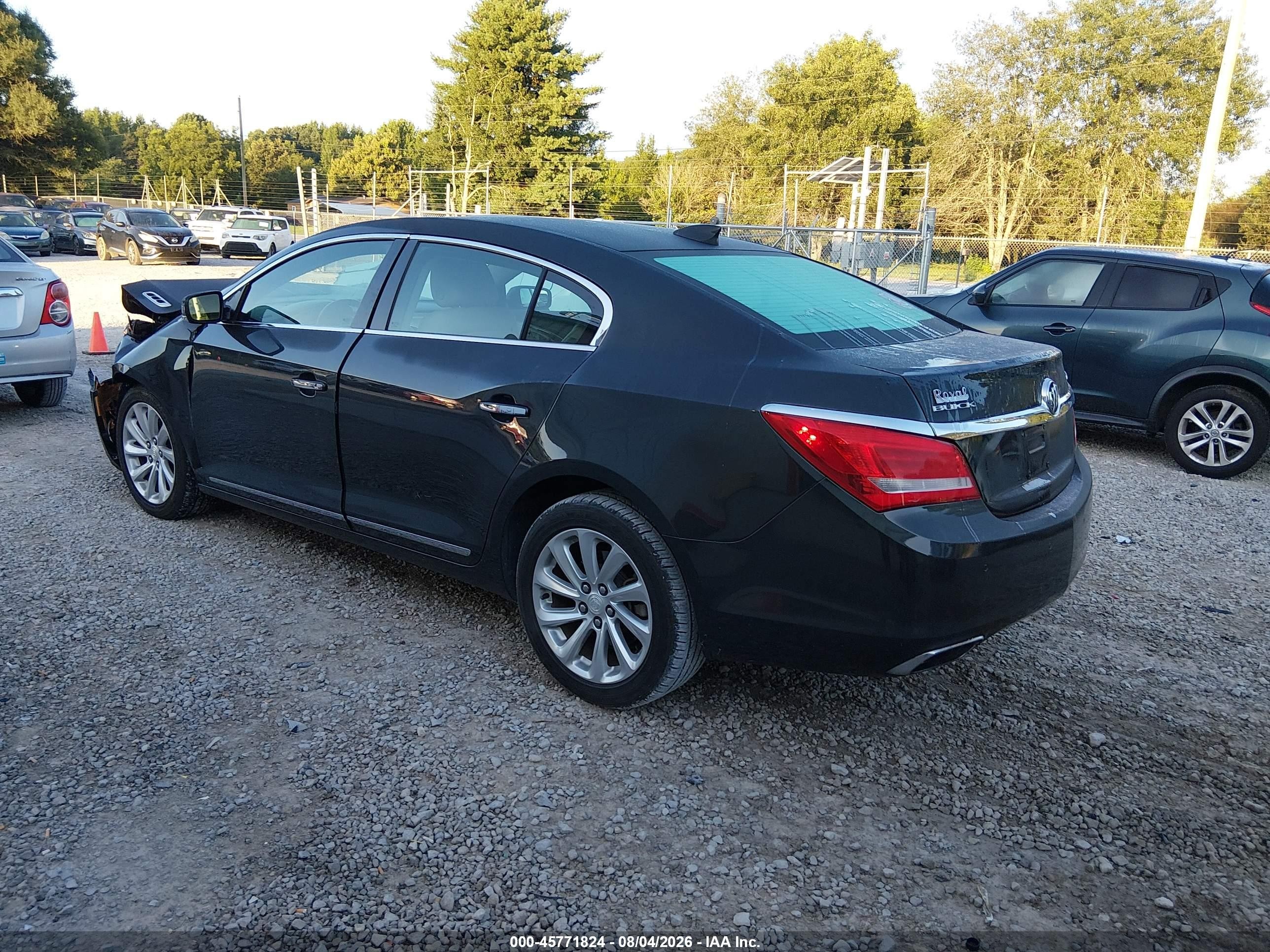 2015 Buick LaCrosse VIN 1G4GB5G31FF196778 IAAI salvage auction — Front End, Salvage (Alabama), sold $975 on 2026-09-13 (photo 3)