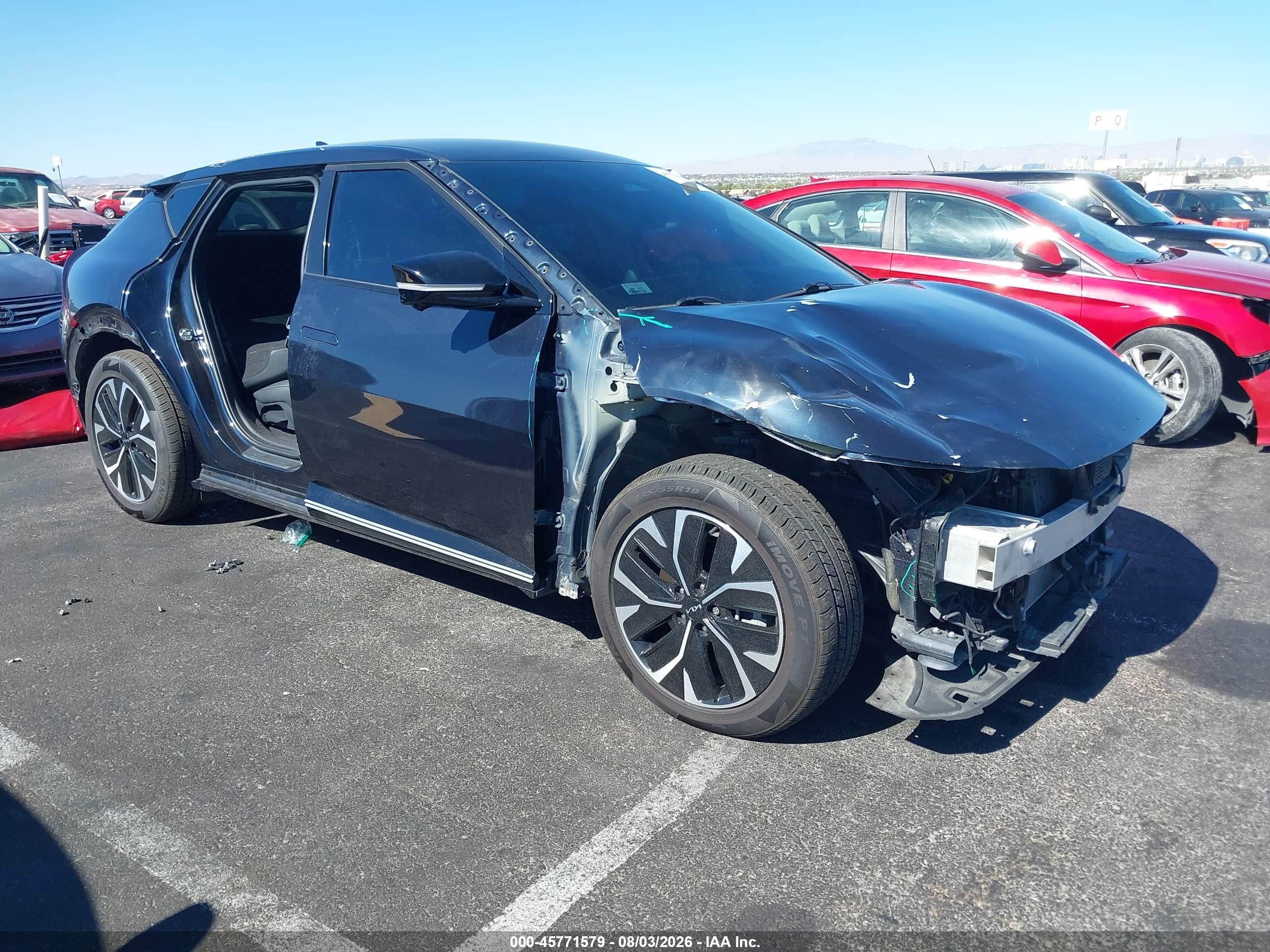 2022 Kia EV6 VIN KNDC3DLC6N5038408 — IAAI salvage auction photo