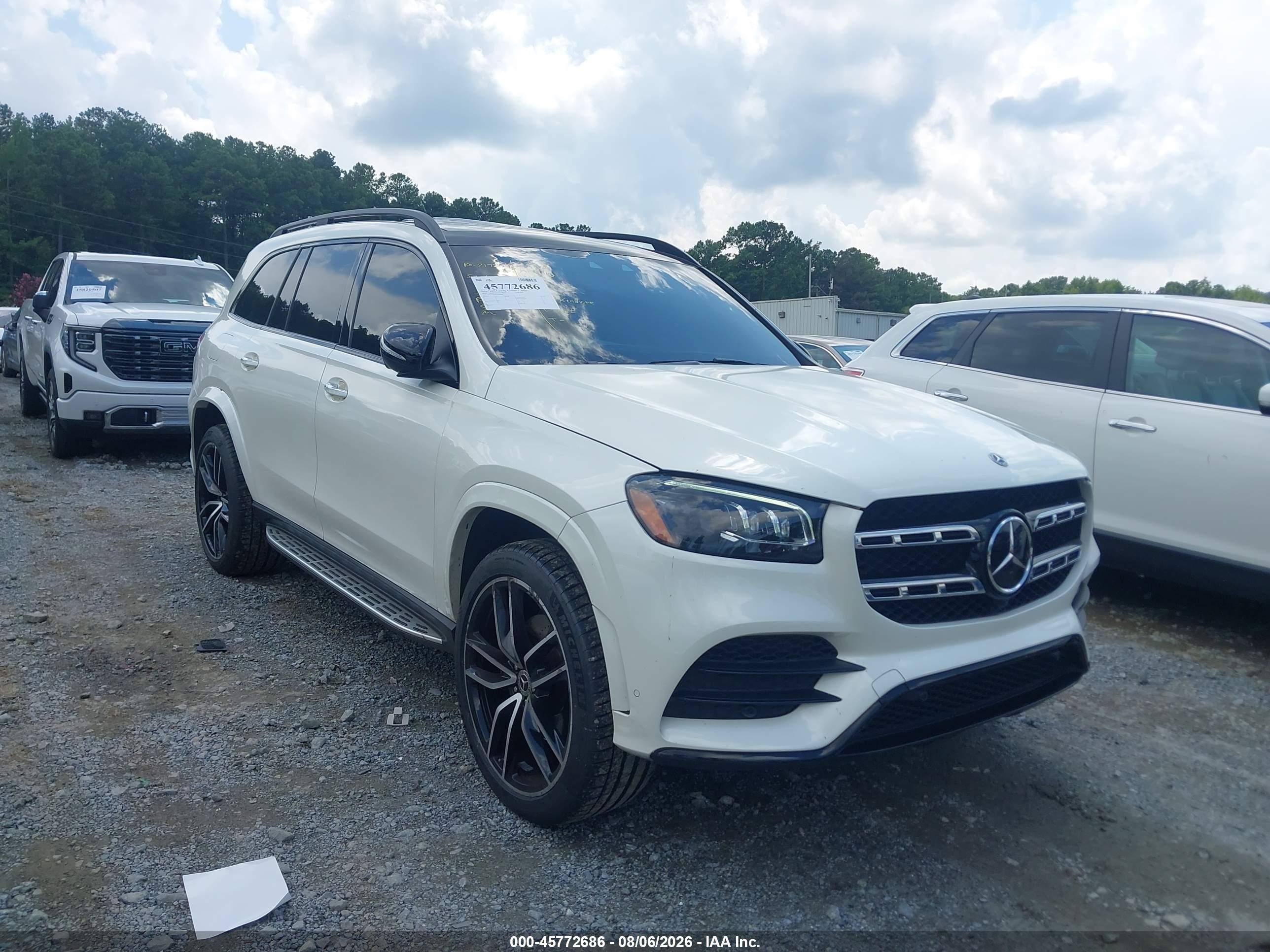 2022 Mercedes-Benz GLS-Class VIN 4JGFF5KE8NA680886 — IAAI salvage auction photo