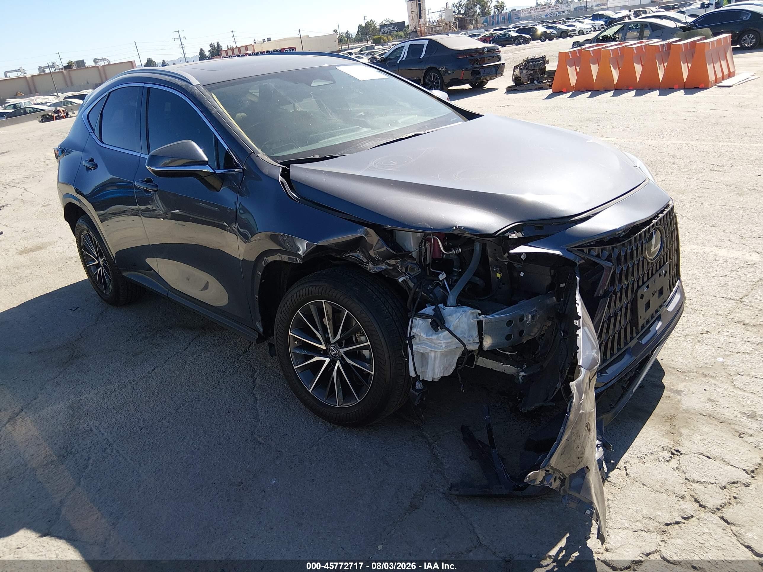 2023 Lexus NX 350 VIN 2T2GGCEZ0PC020375 — IAAI salvage auction photo