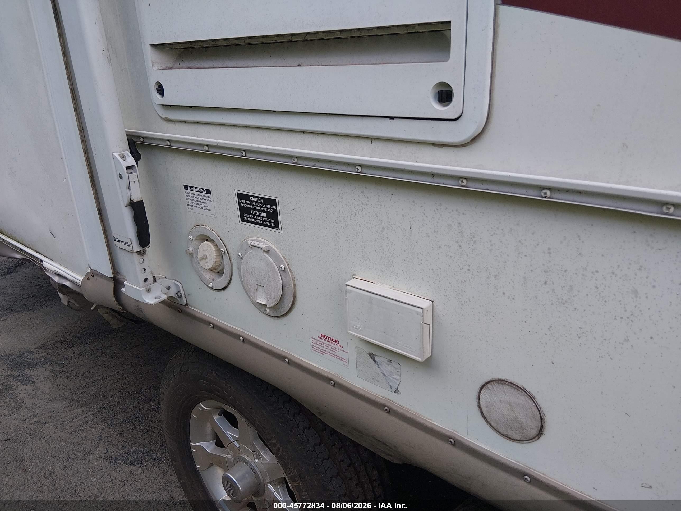 2007 Flagstaff 831krss VIN 4X4TFLG2X71818208 IAAI salvage auction — Normal Wear, Clear (Connecticut), sold $25 on 2026-09-03 (photo 7)