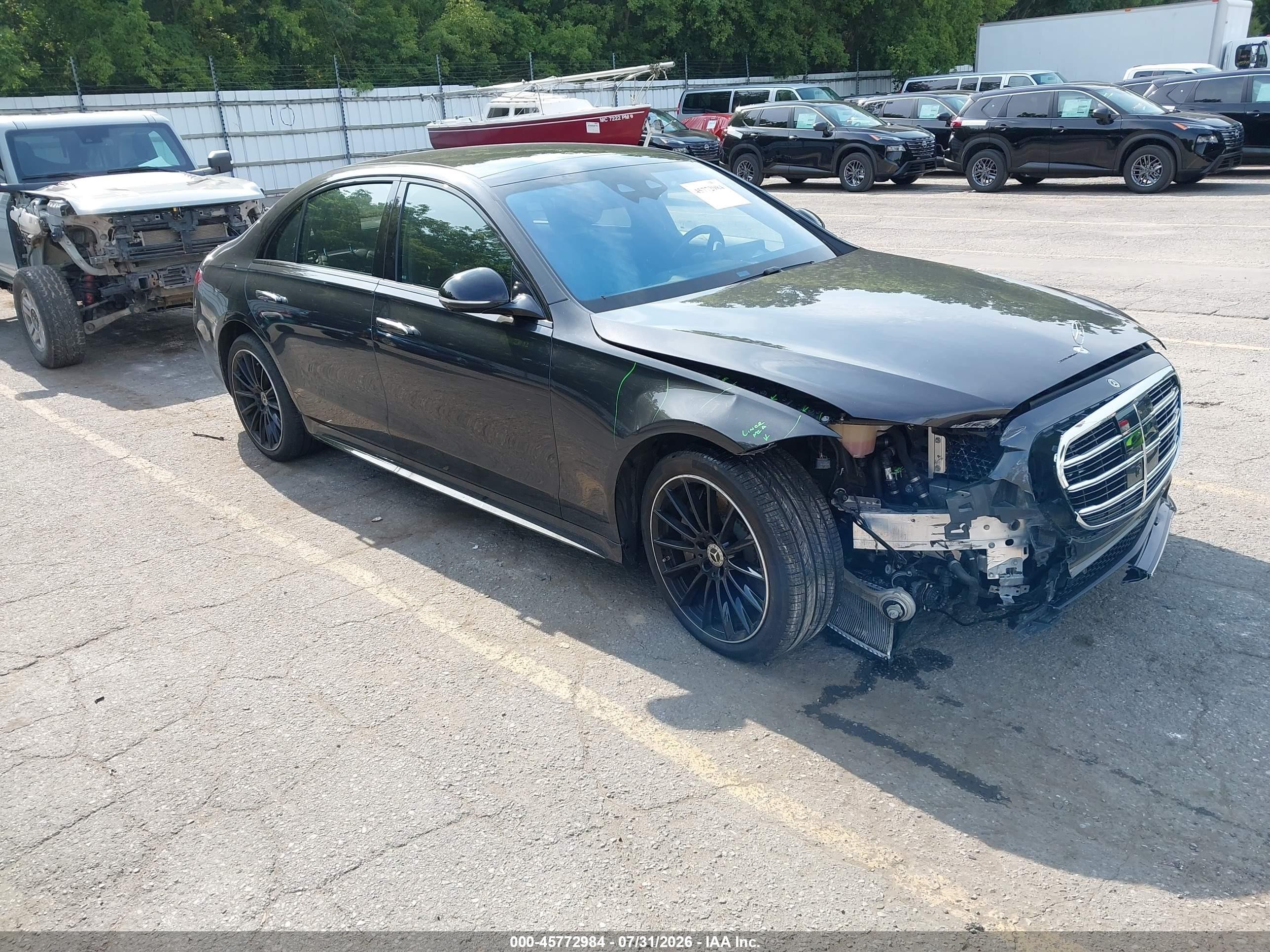 2024 Mercedes-Benz S-Class VIN W1K6G7GB1RA262550 — IAAI salvage auction photo