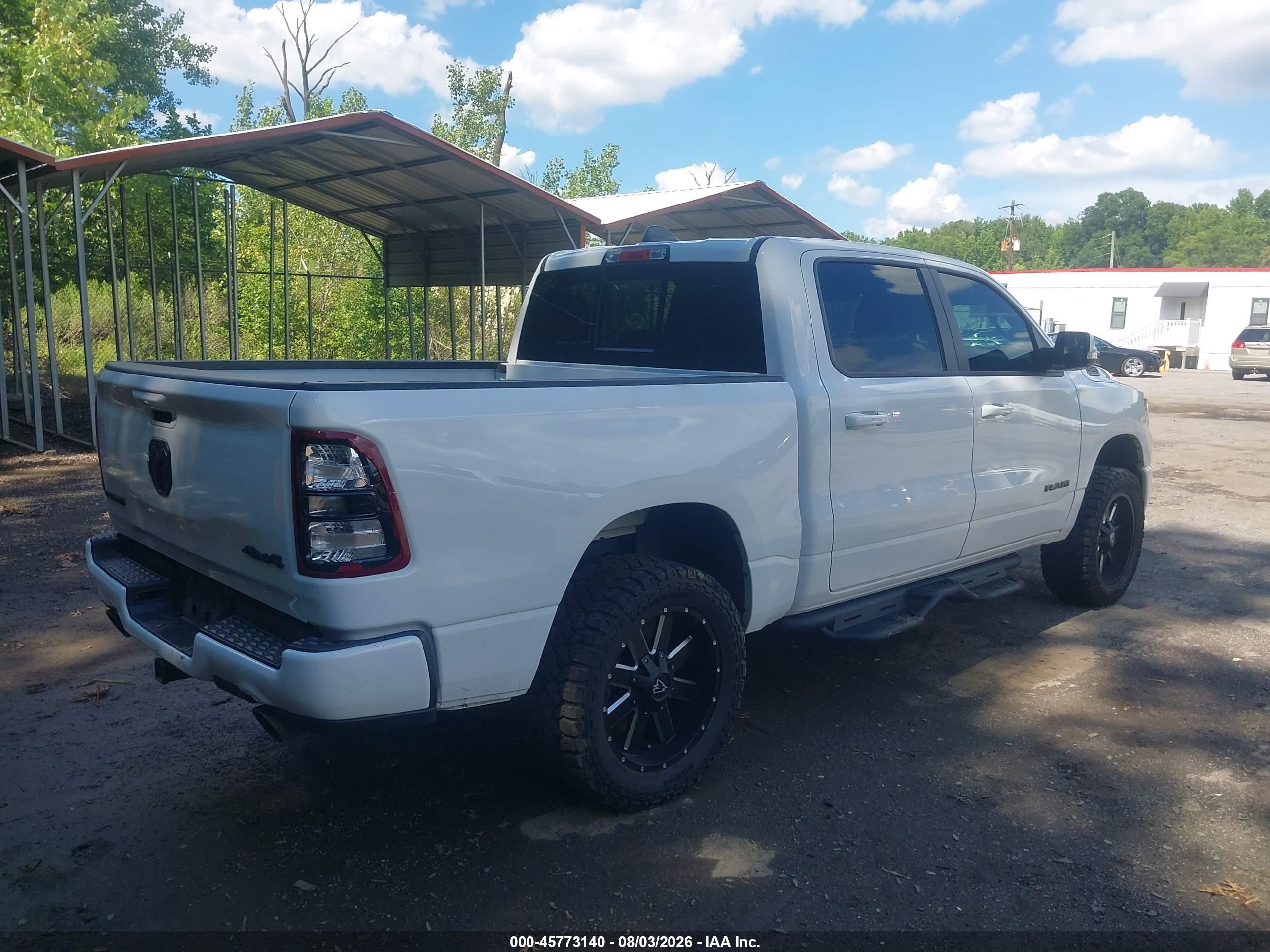 2022 Ram 1500 VIN 1C6SRFFTXNN236322 IAAI salvage auction — Theft, Salvage - 75% Or Less (Maryland), sold $21,600 on 2026-09-04 (photo 4)