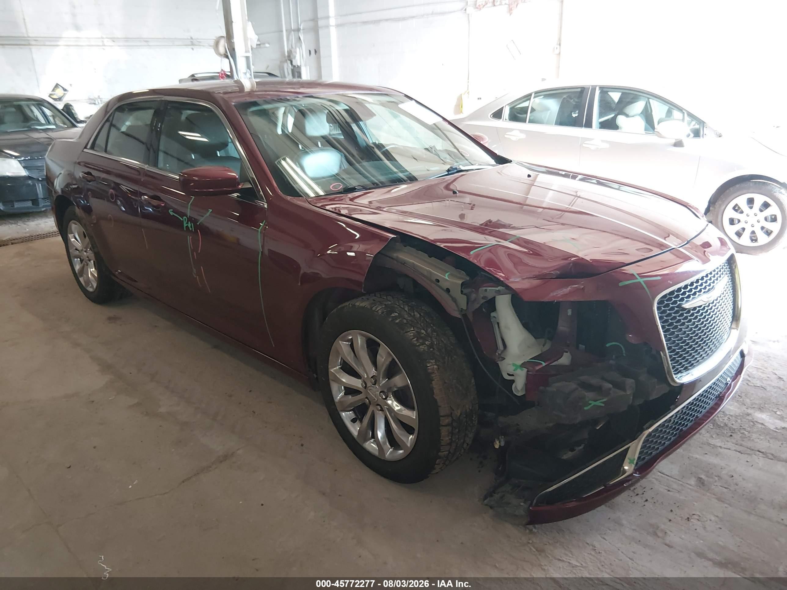 2017 Chrysler 300 VIN 2C3CCARG3HH534356 IAAI salvage auction — Unknown, Salvage (Minnesota), sold $3,000 on 2026-09-13 (photo 1)