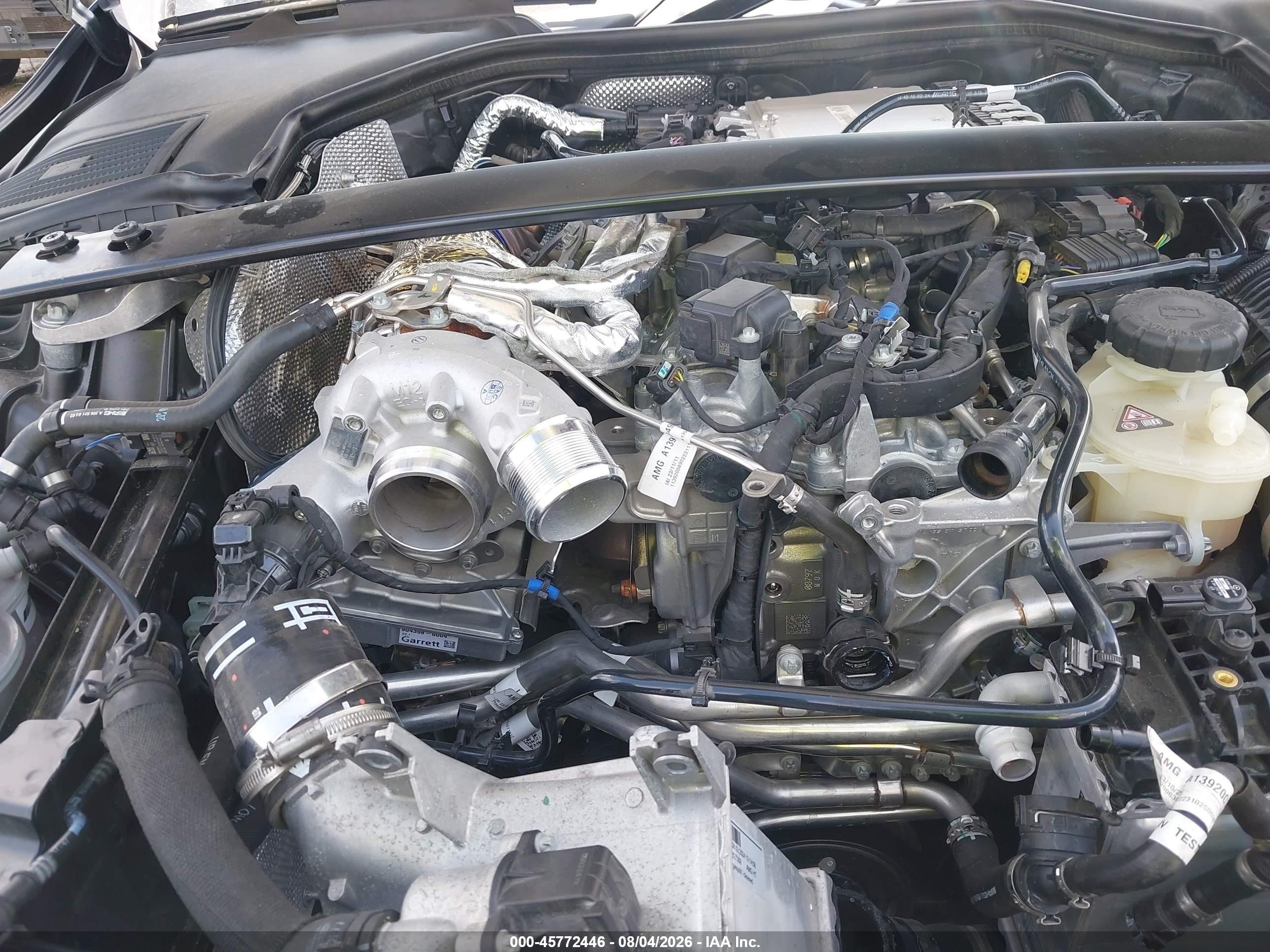 2024 Mercedes-Benz C-Class VIN W1KAF8HB6RR236741 IAAI salvage auction — Water/Flood, Salvage (Texas), sold $20,900 on 2026-09-12 (photo 6)