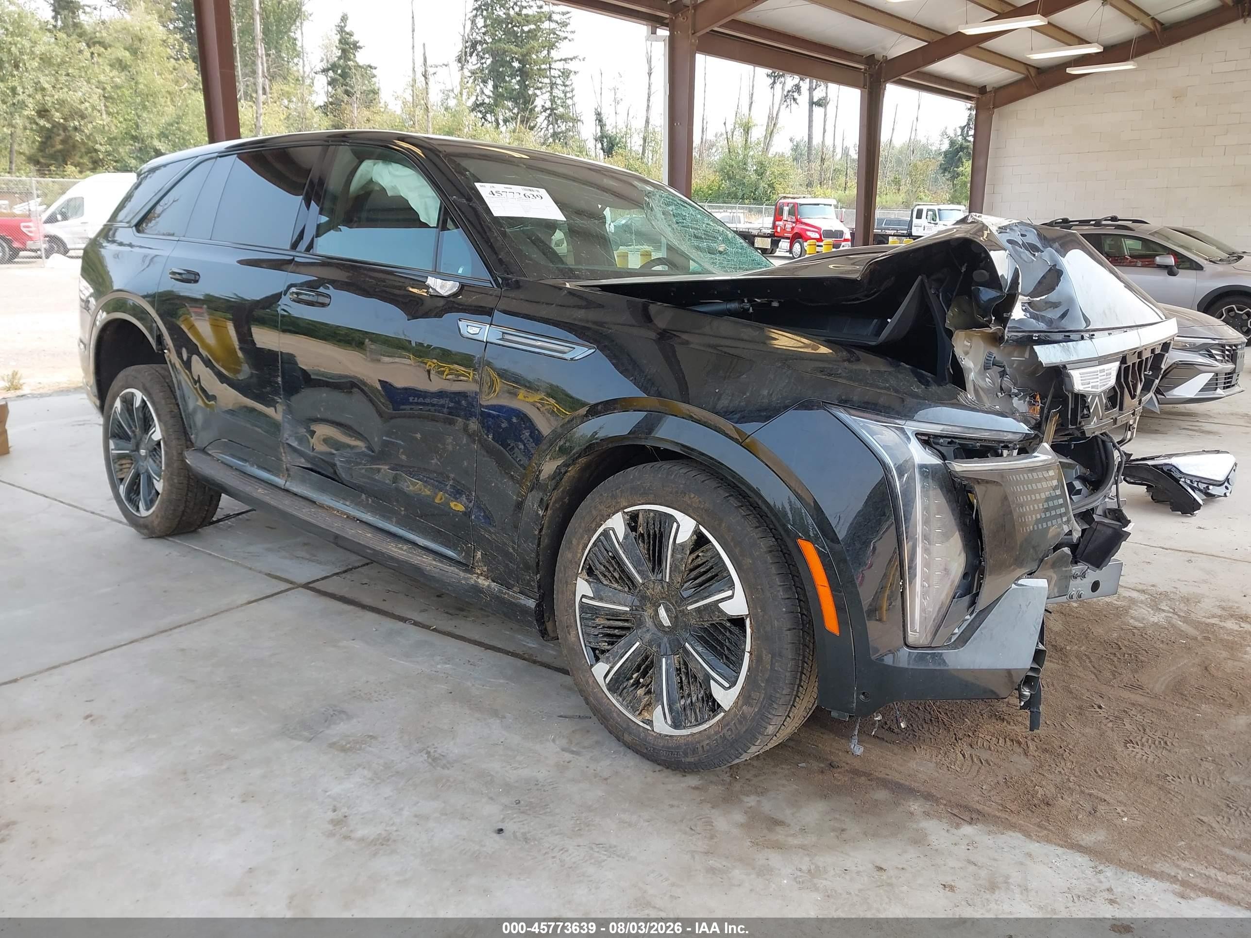 2025 Cadillac Escalade VIN 1GYTEFKL1SU100378 — IAAI salvage auction photo