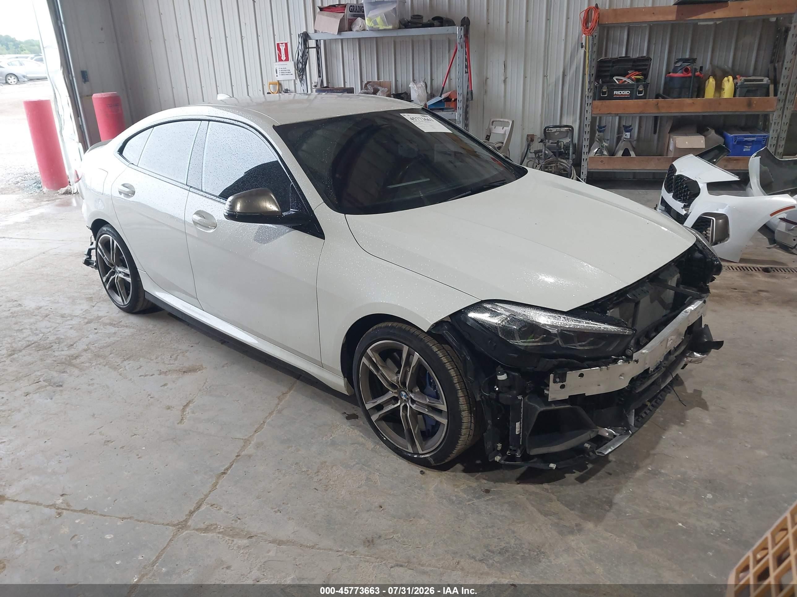 2020 BMW M235i VIN WBA13AL02L7F58067 — IAAI salvage auction photo
