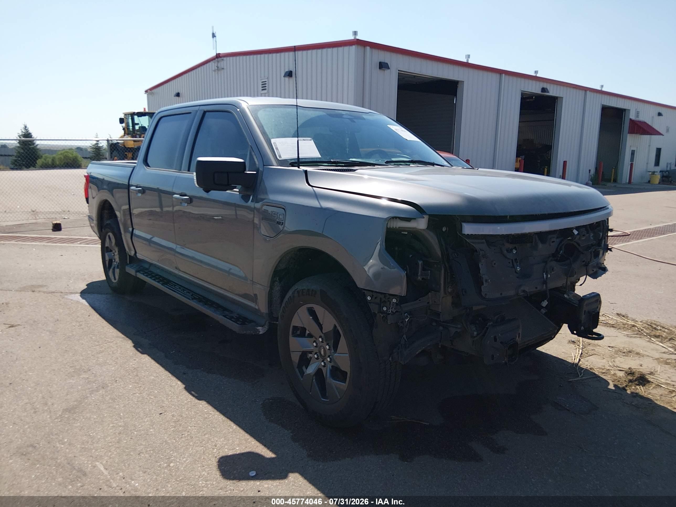 2023 Ford F-150 Lightning VIN 1FT6W1EV0PWG35598 — IAAI salvage auction photo
