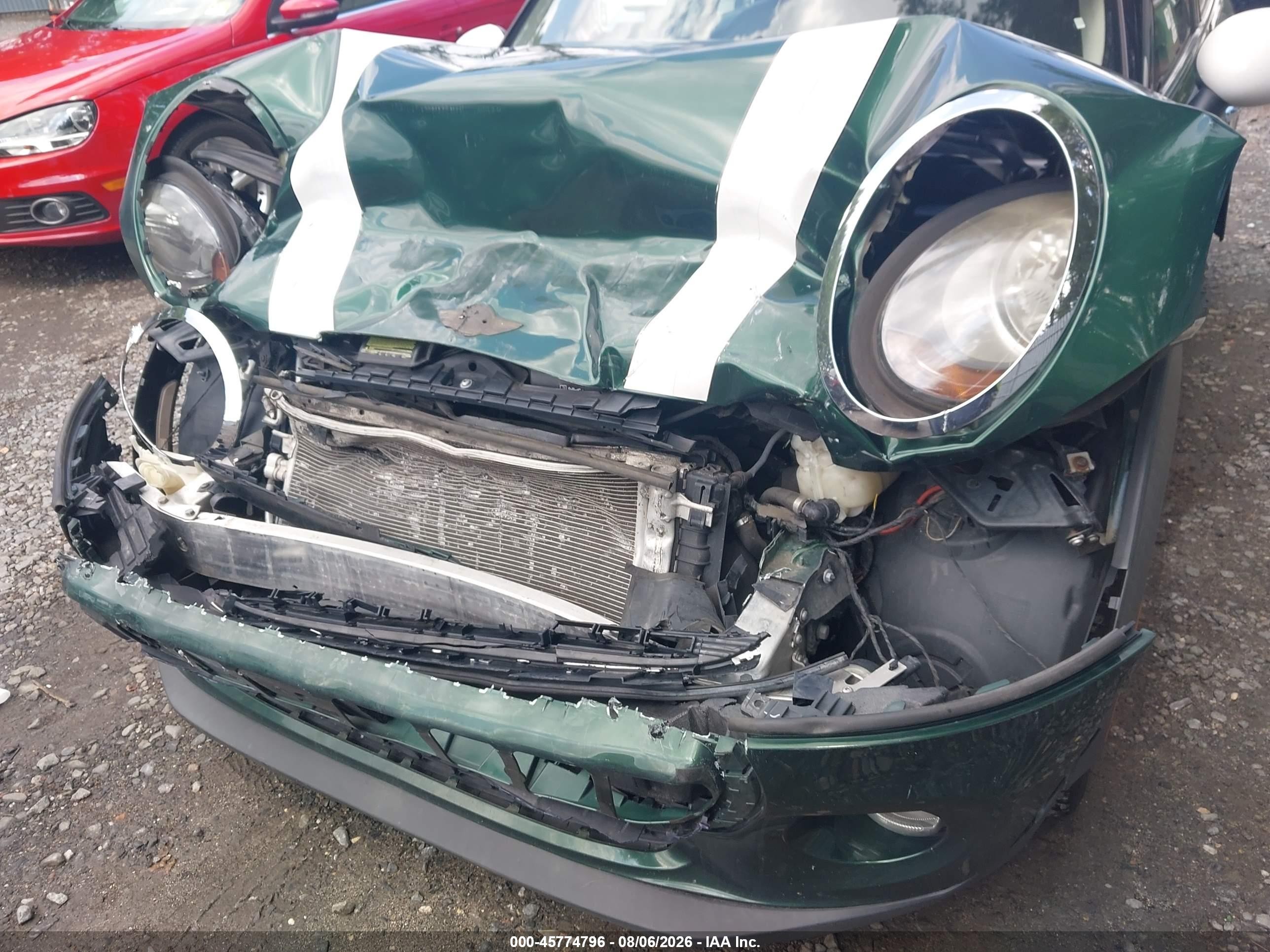 2016 Mini Hard top VIN WMWXU1C54G2D09467 IAAI salvage auction — Normal Wear, Clear (New Jersey), sold $350 on 2026-09-09 (photo 6)