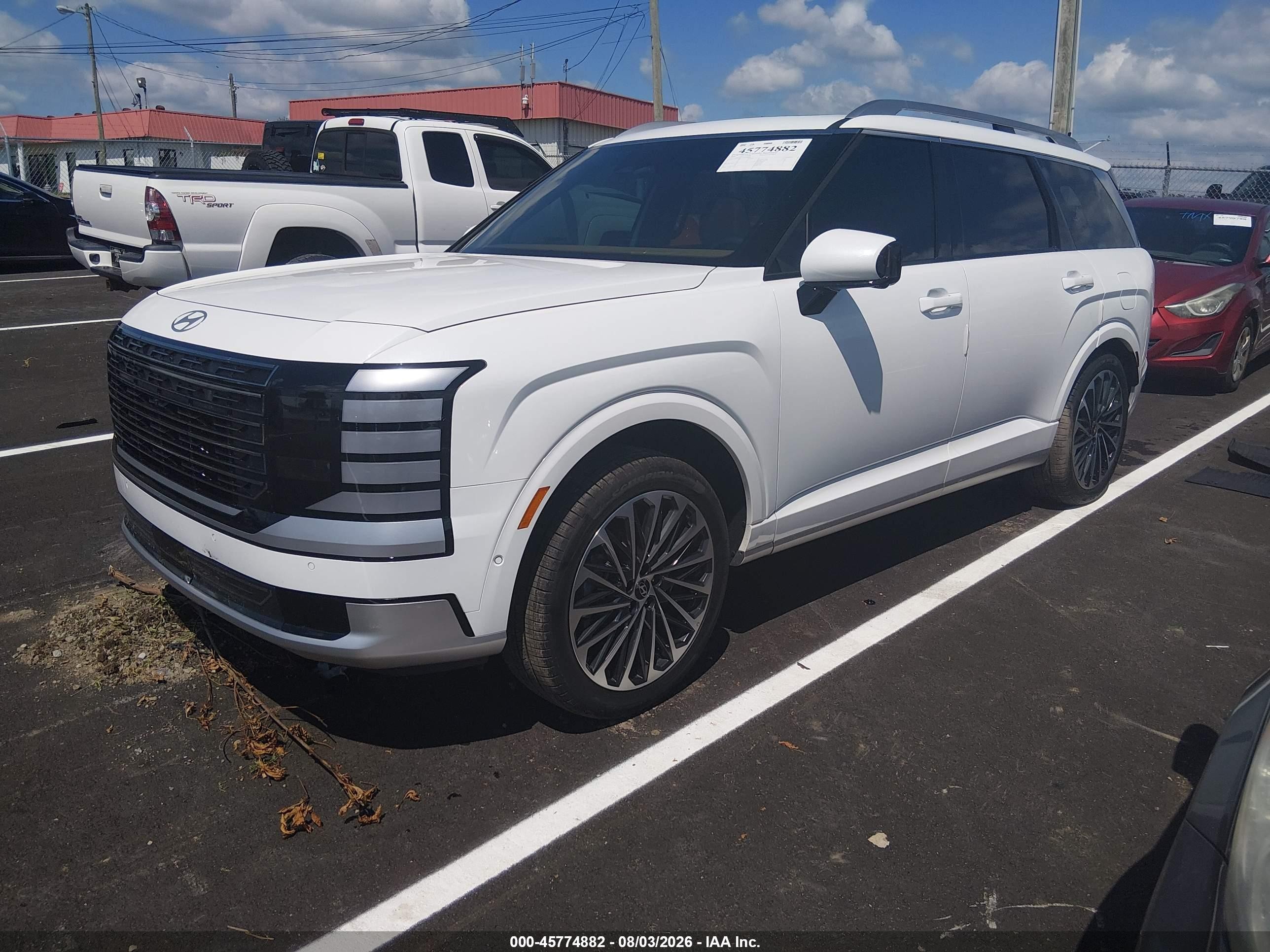 2026 Hyundai Palisade VIN KM8RMESA5TU098918 IAAI salvage auction — Rear End, Salvage (Tennessee), sold $23,500 on 2026-09-21 (photo 2)