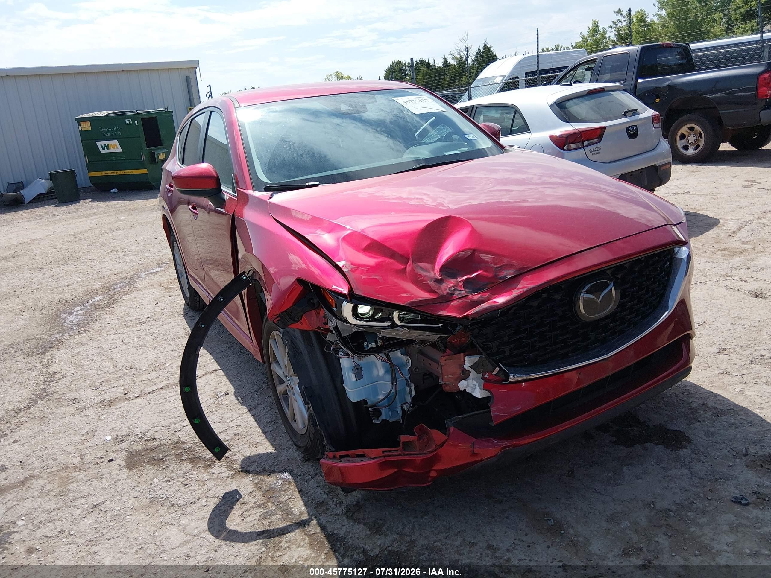 2024 Mazda CX-5 VIN JM3KFBBL2R0409597 — IAAI salvage auction photo